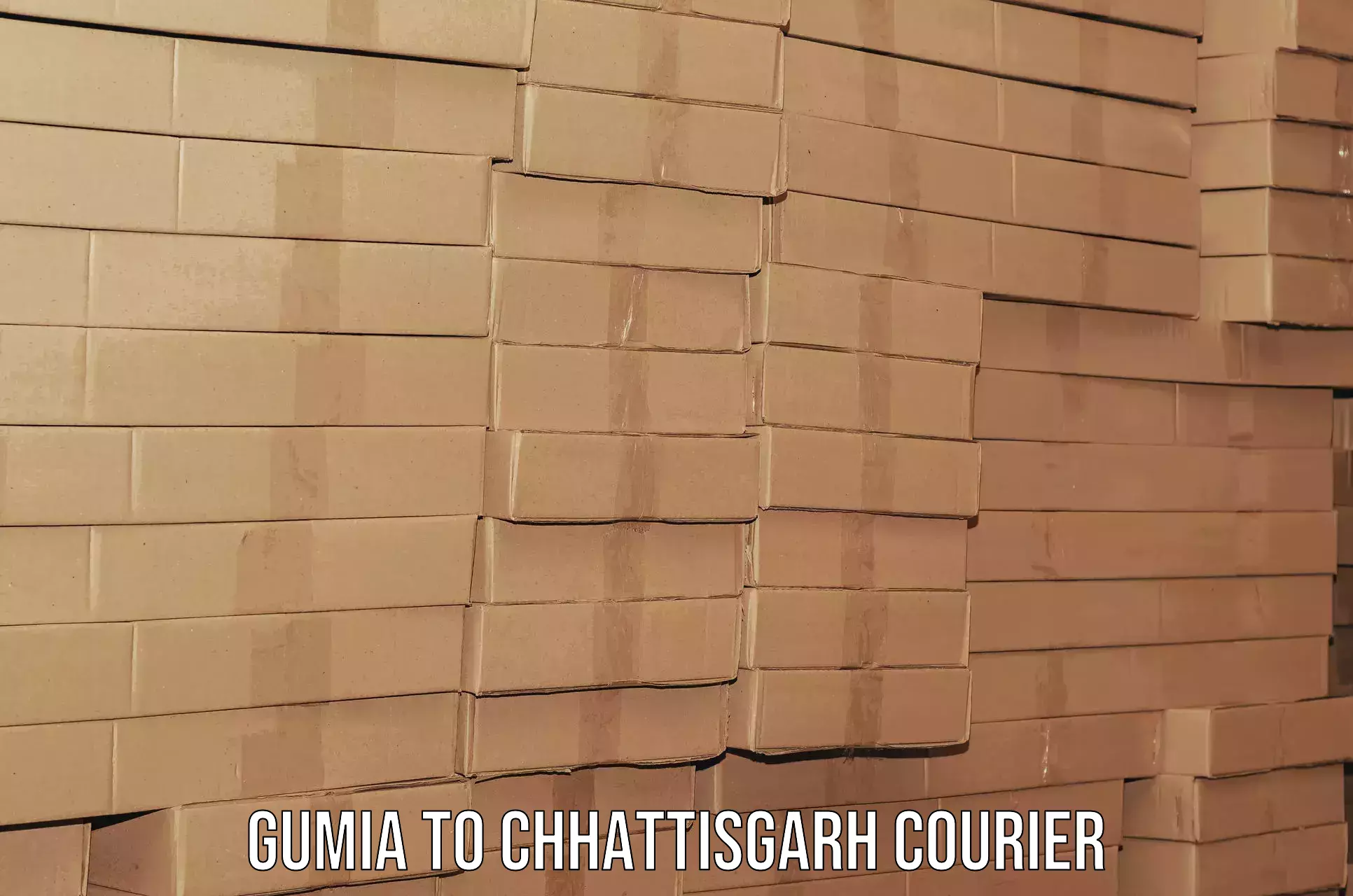 Premium moving services in Gumia to Chhattisgarh