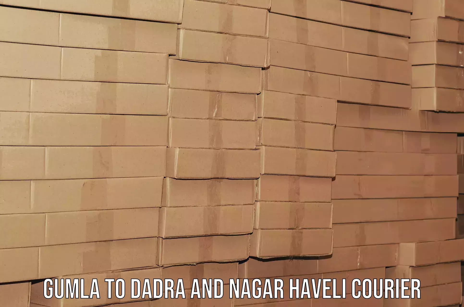 Reliable goods transport in Gumla to Dadra and Nagar Haveli