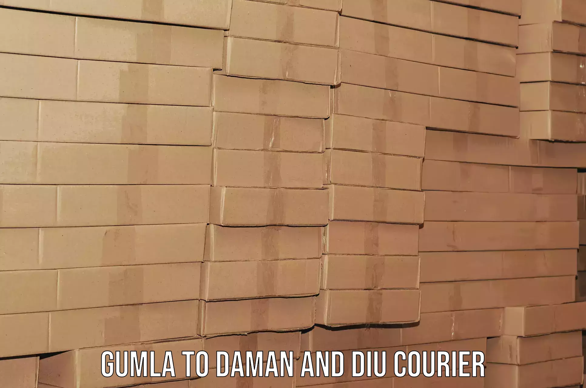Furniture transport experts Gumla to Daman and Diu