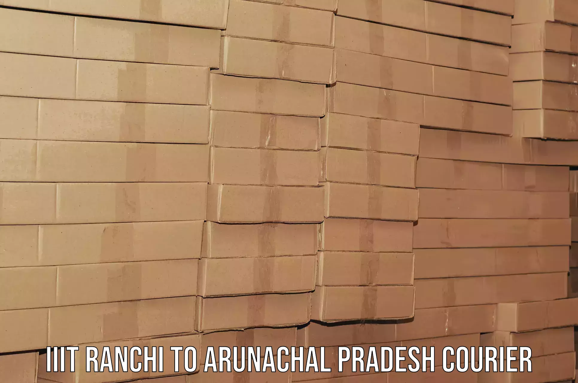 Residential moving experts IIIT Ranchi to Arunachal Pradesh