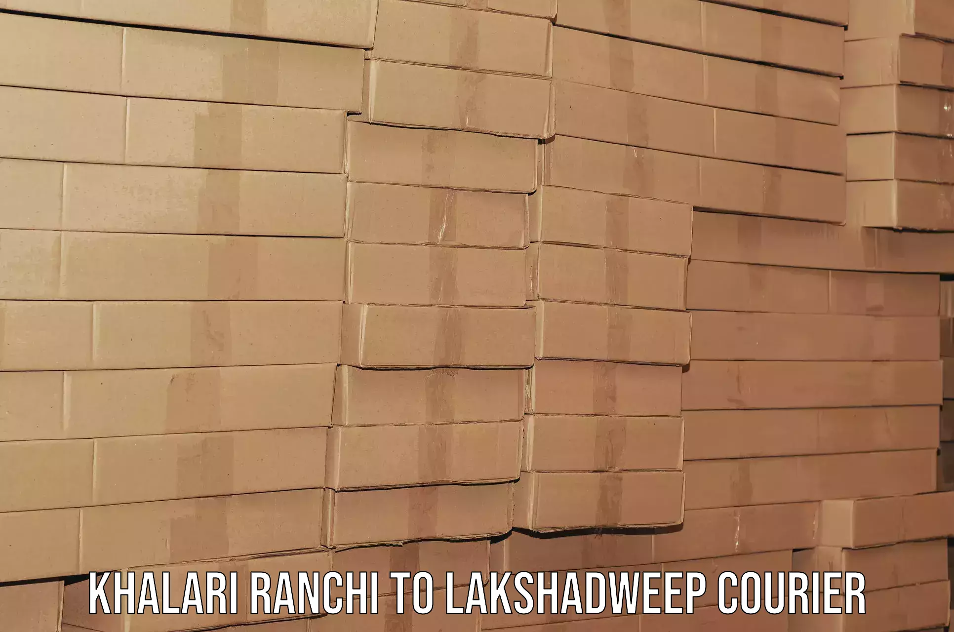 Professional moving company Khalari Ranchi to Lakshadweep