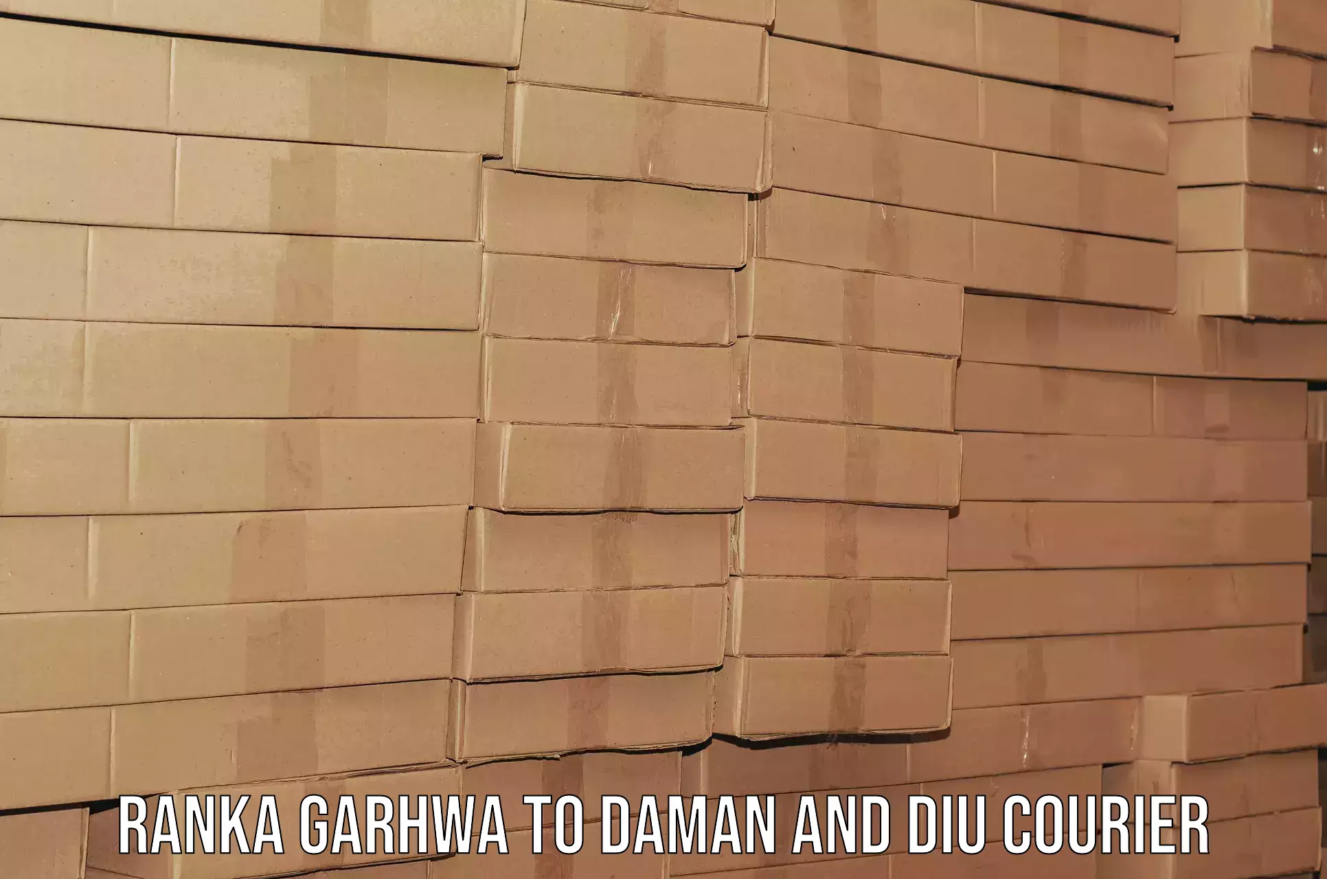 Furniture movers and packers Ranka Garhwa to Diu