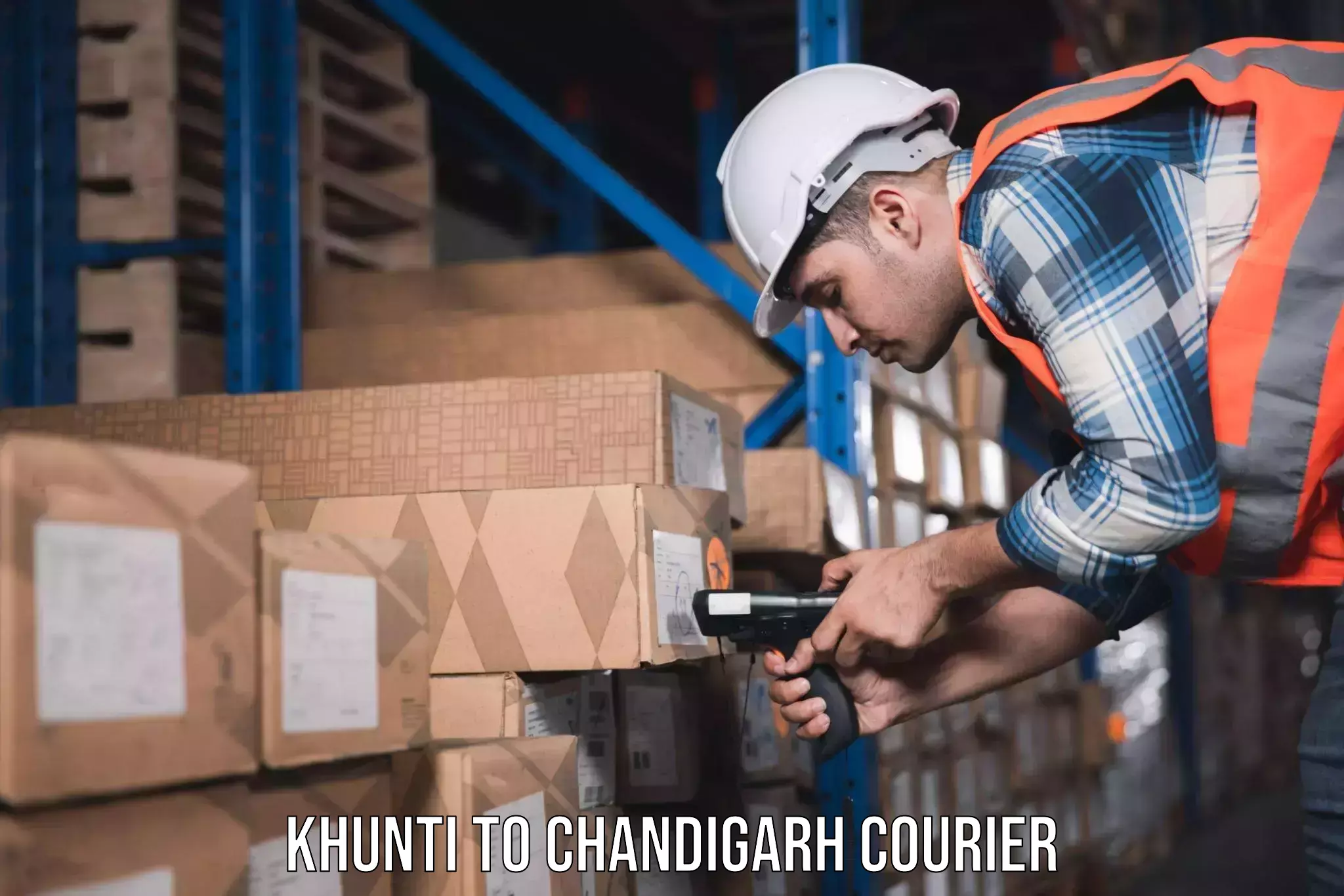 Professional moving company Khunti to Panjab University Chandigarh