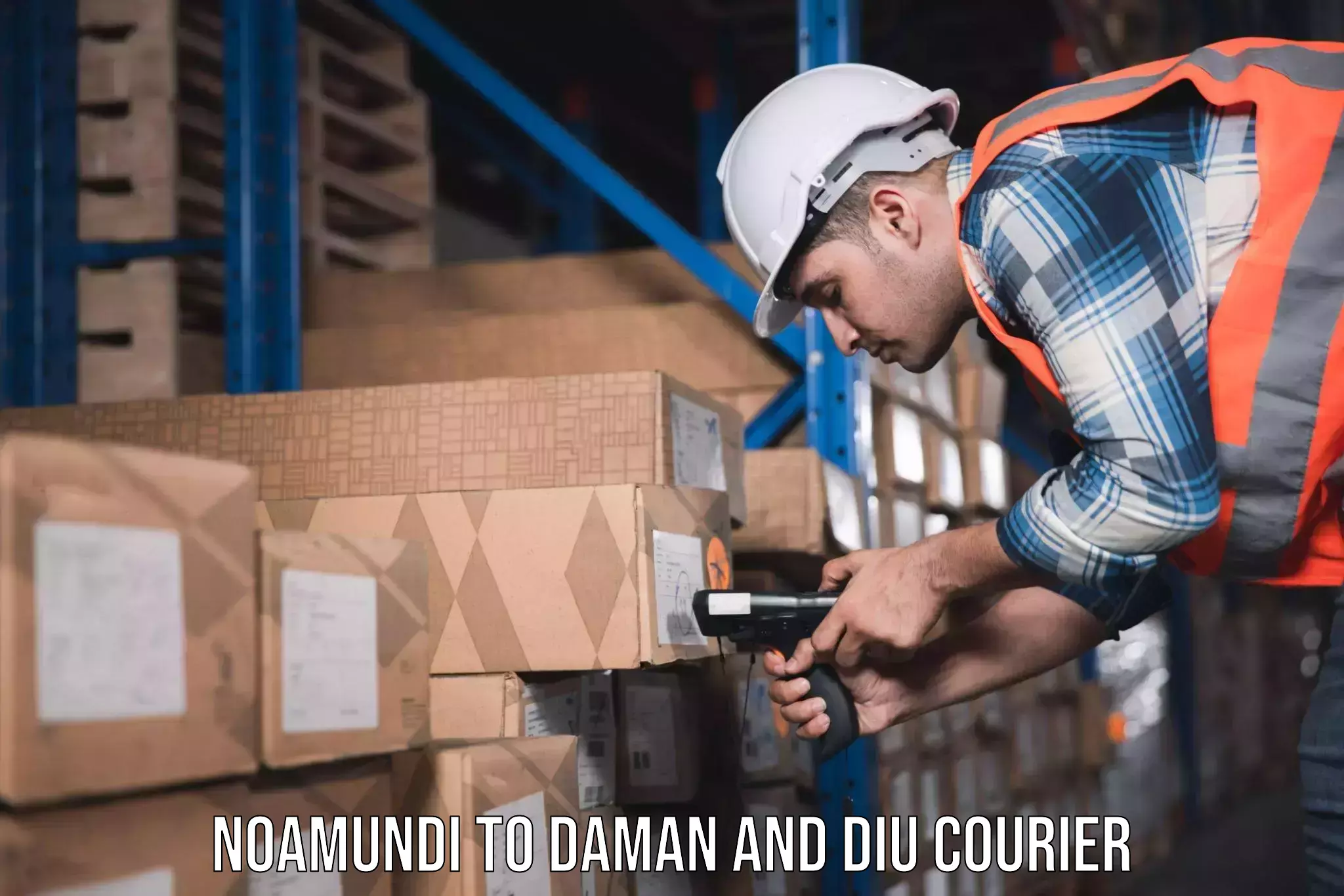 Professional moving company Noamundi to Daman and Diu