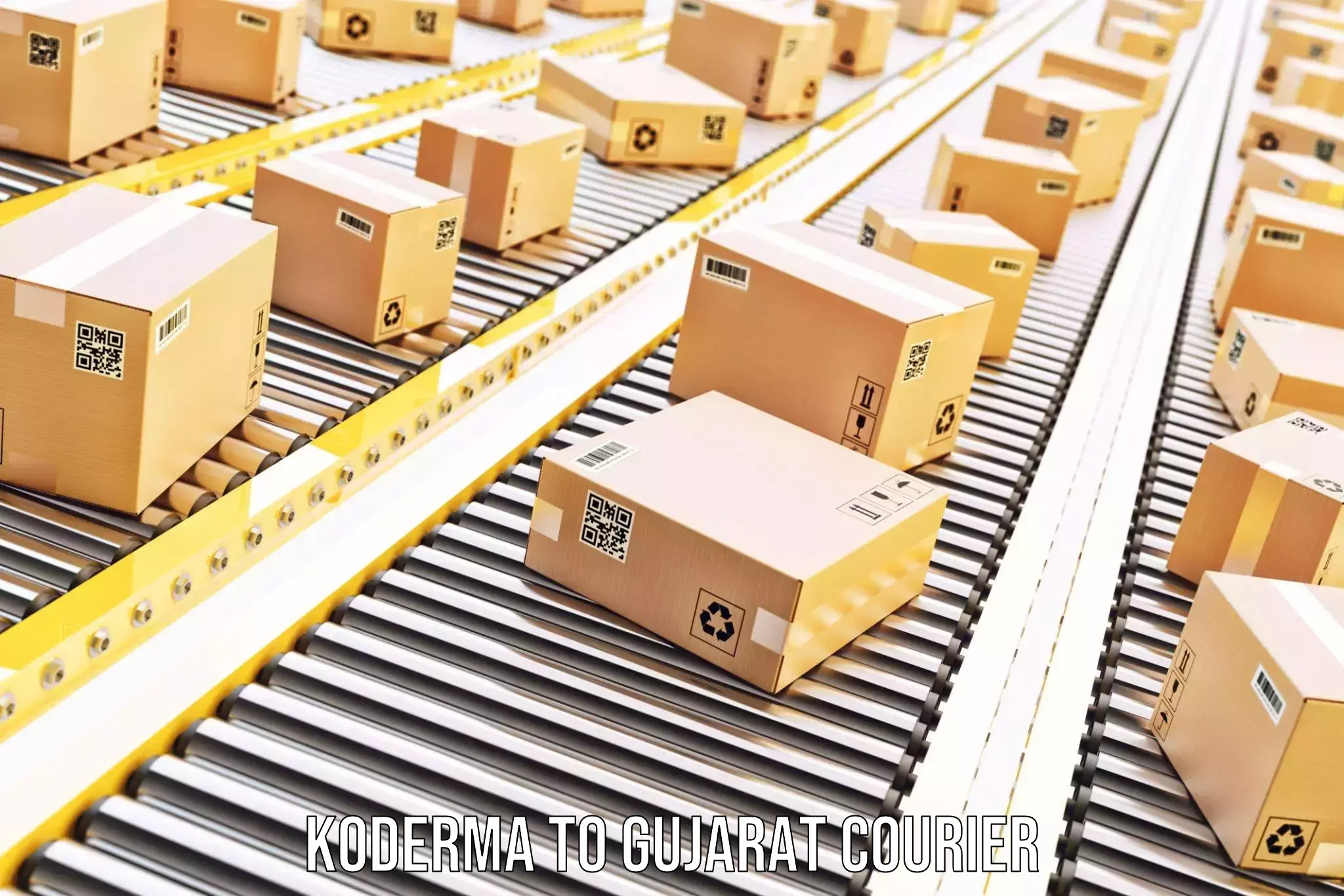 Household logistics services Koderma to Kandla Port