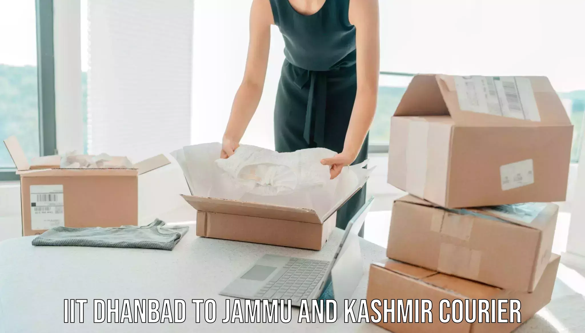 Furniture delivery service in IIT Dhanbad to Jammu and Kashmir