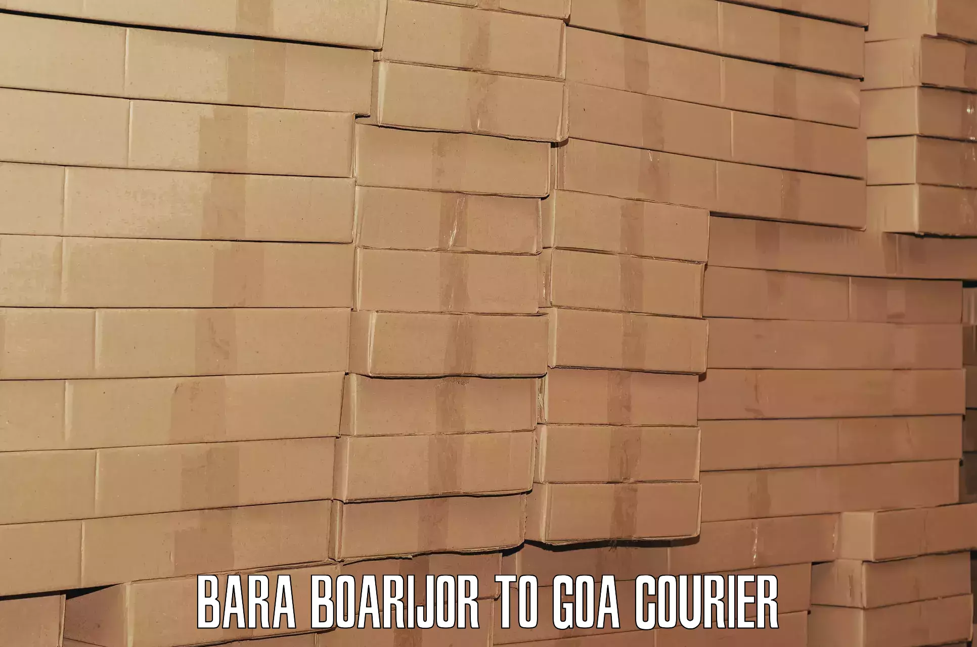 Baggage shipping experience Bara Boarijor to Goa University