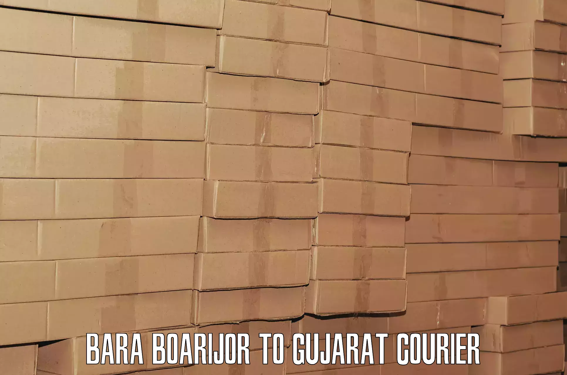 Scheduled baggage courier Bara Boarijor to Kandla Port
