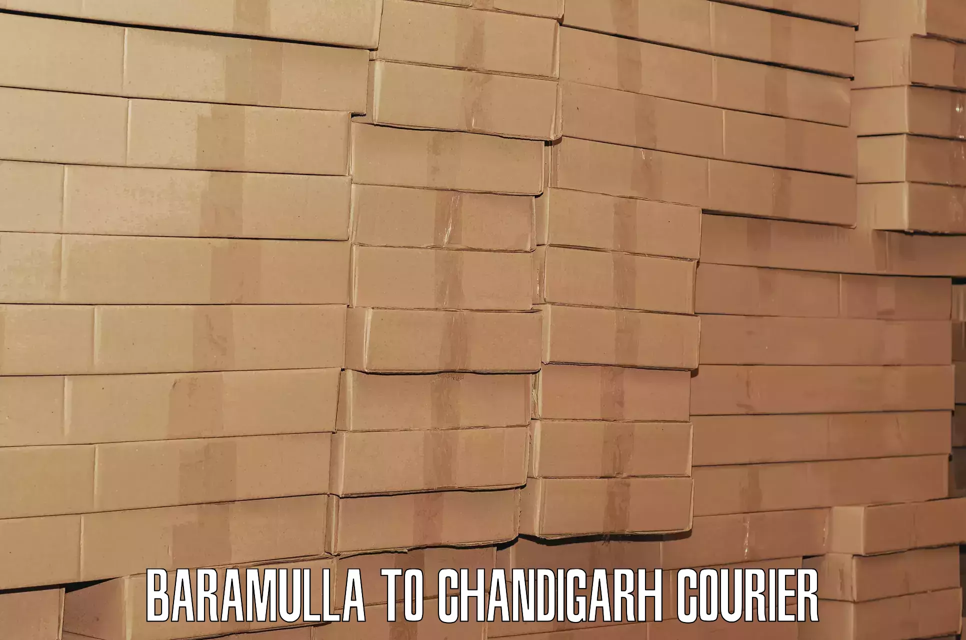 Luggage shipment processing Baramulla to Chandigarh