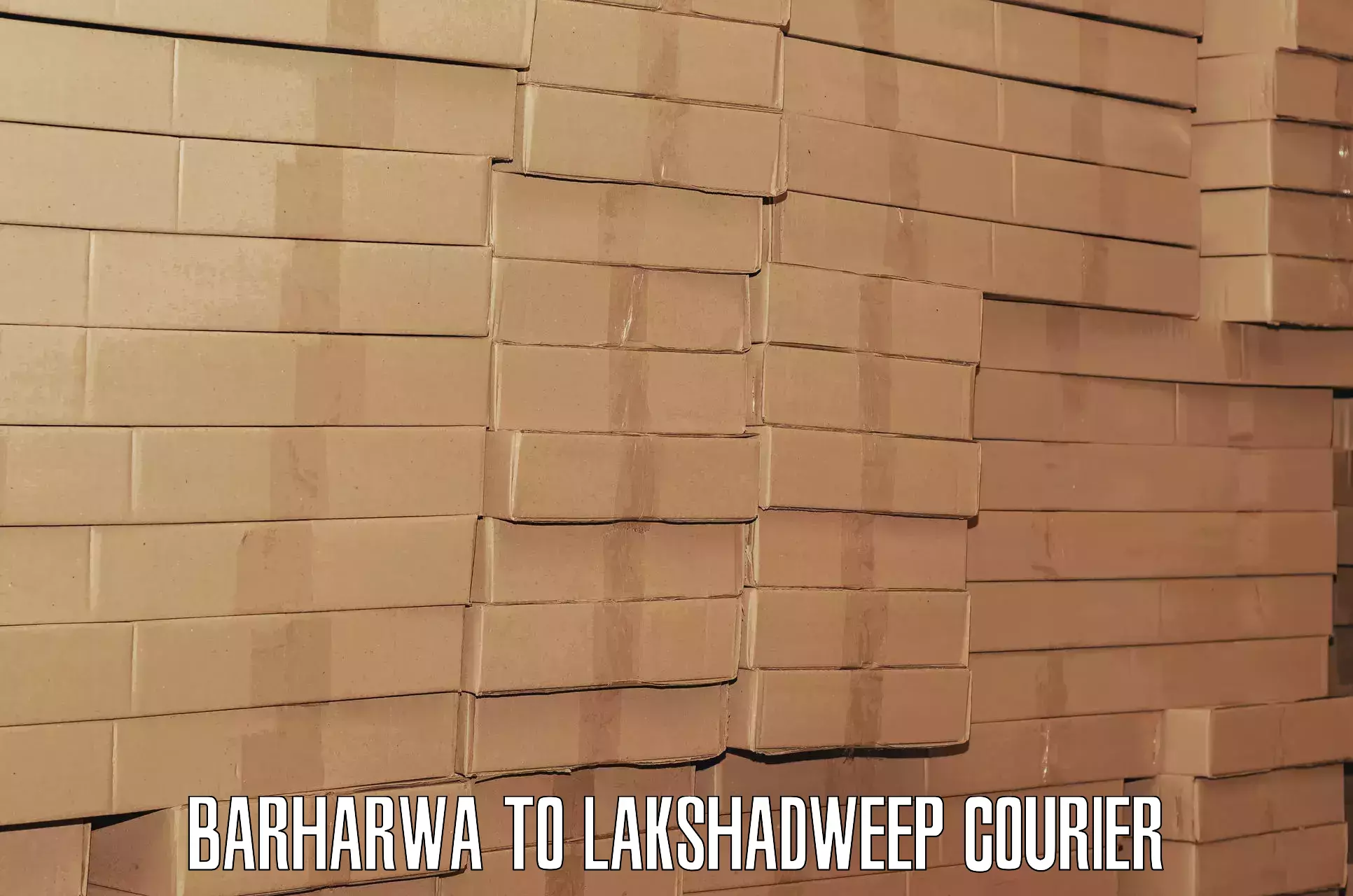 Comprehensive baggage service Barharwa to Lakshadweep