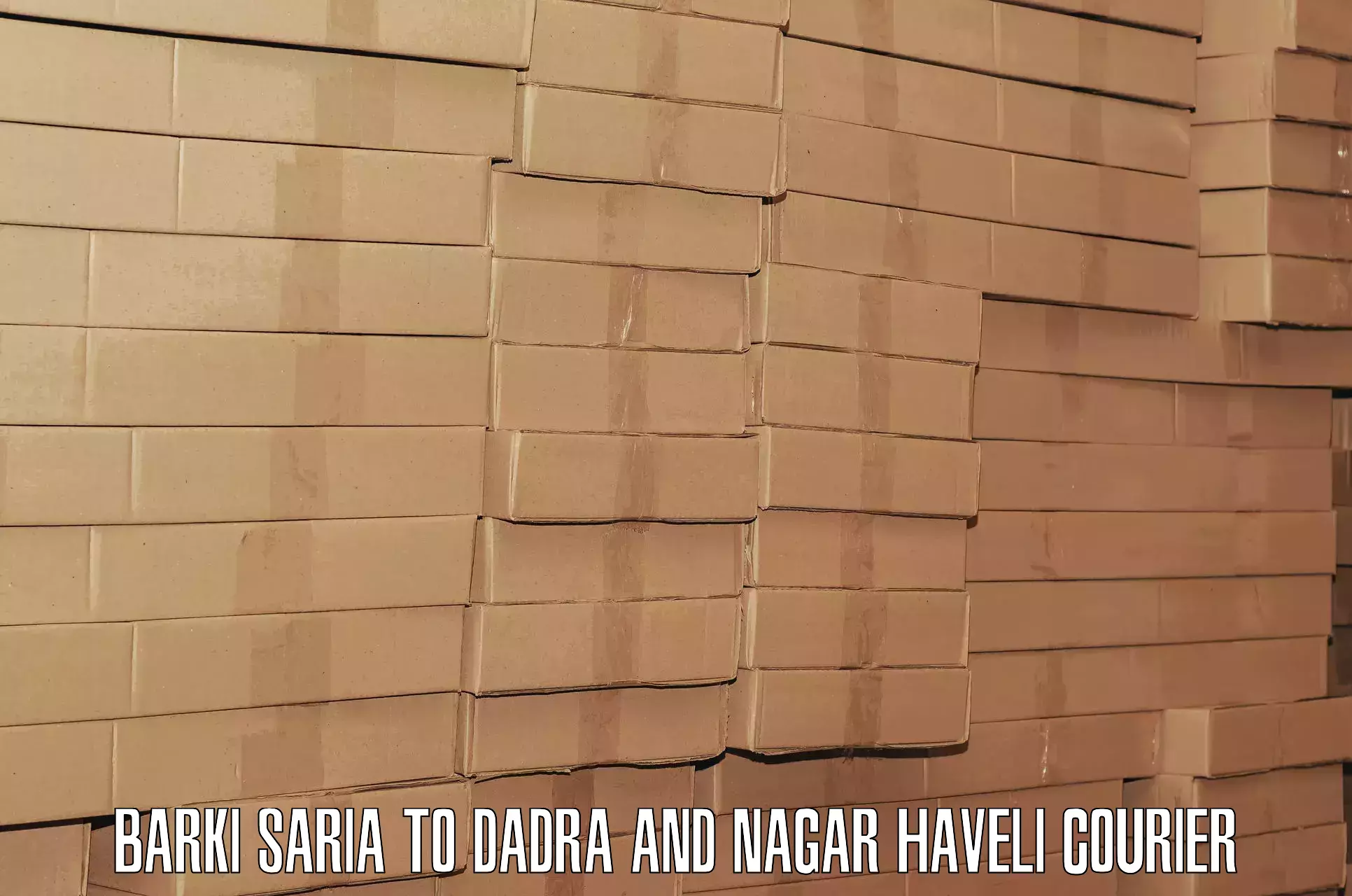 Short distance baggage courier Barki Saria to Dadra and Nagar Haveli