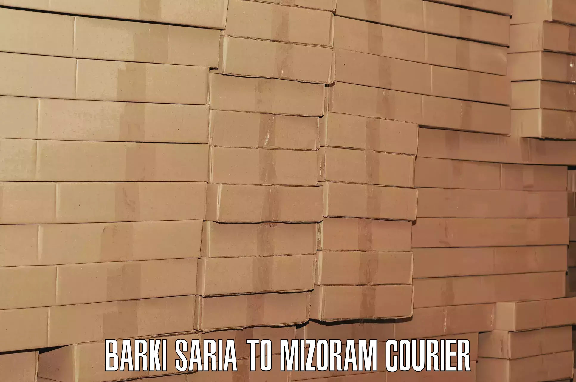 Baggage shipping advice in Barki Saria to NIT Aizawl
