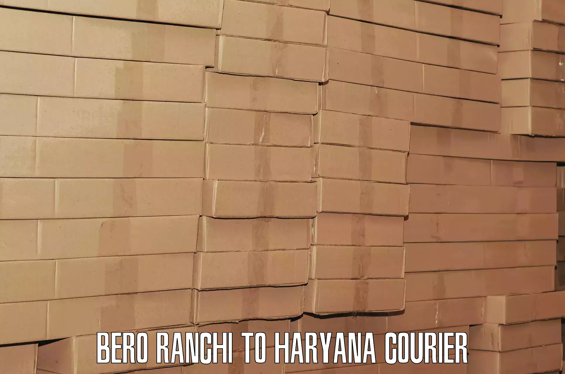 Reliable luggage courier in Bero Ranchi to Sonipat