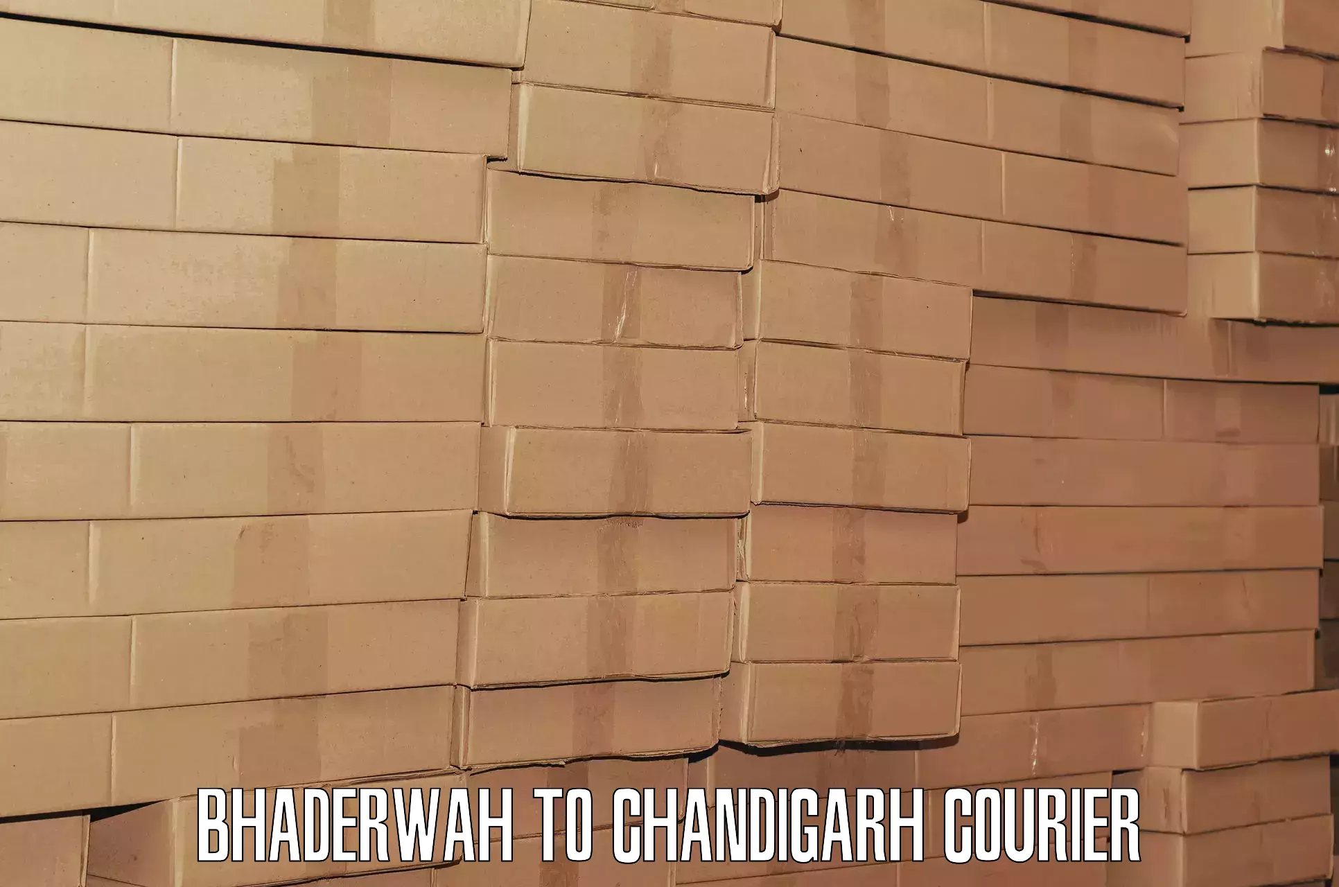 Luggage shipment strategy Bhaderwah to Chandigarh