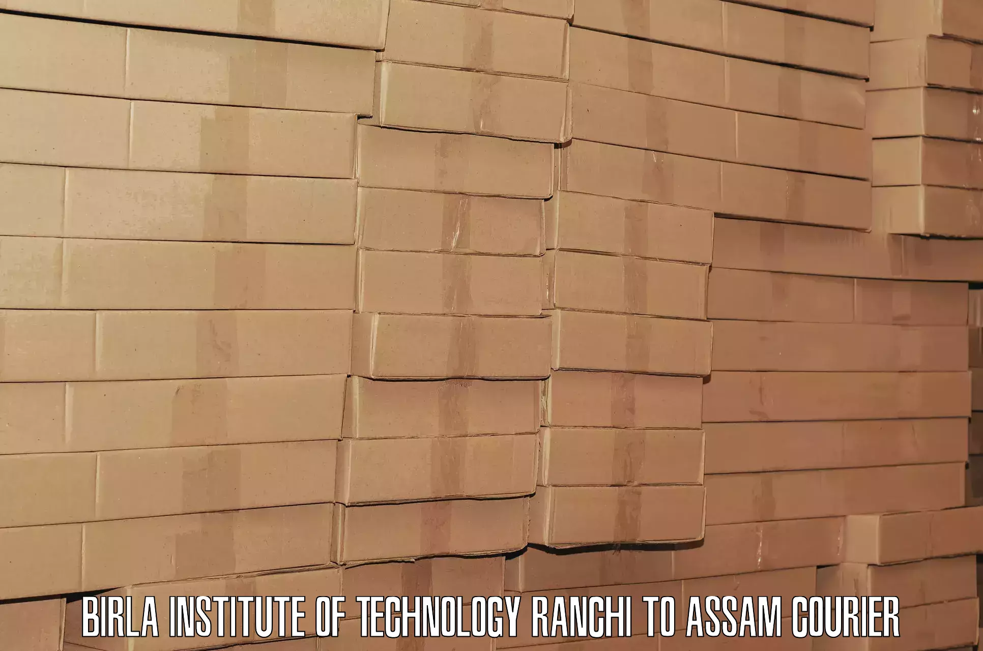 Luggage delivery estimate Birla Institute of Technology Ranchi to Dhekiajuli