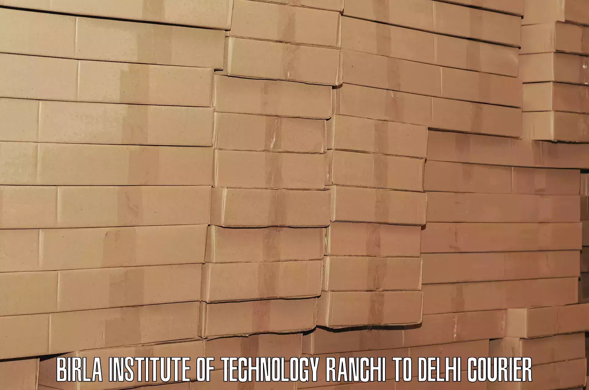 Doorstep luggage collection Birla Institute of Technology Ranchi to Sansad Marg
