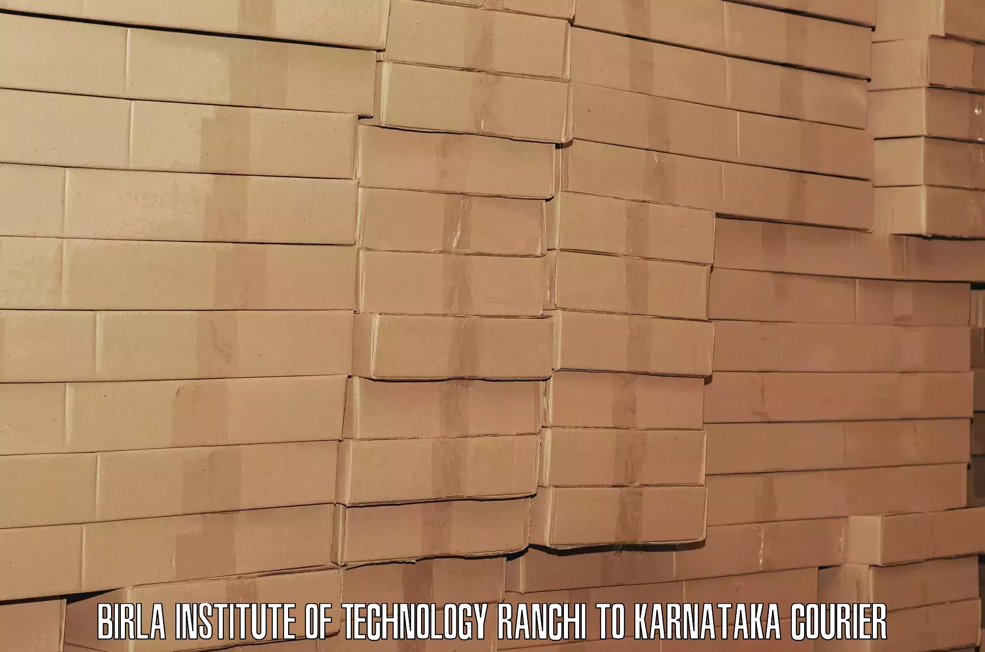 Heavy luggage shipping in Birla Institute of Technology Ranchi to Ramanagara