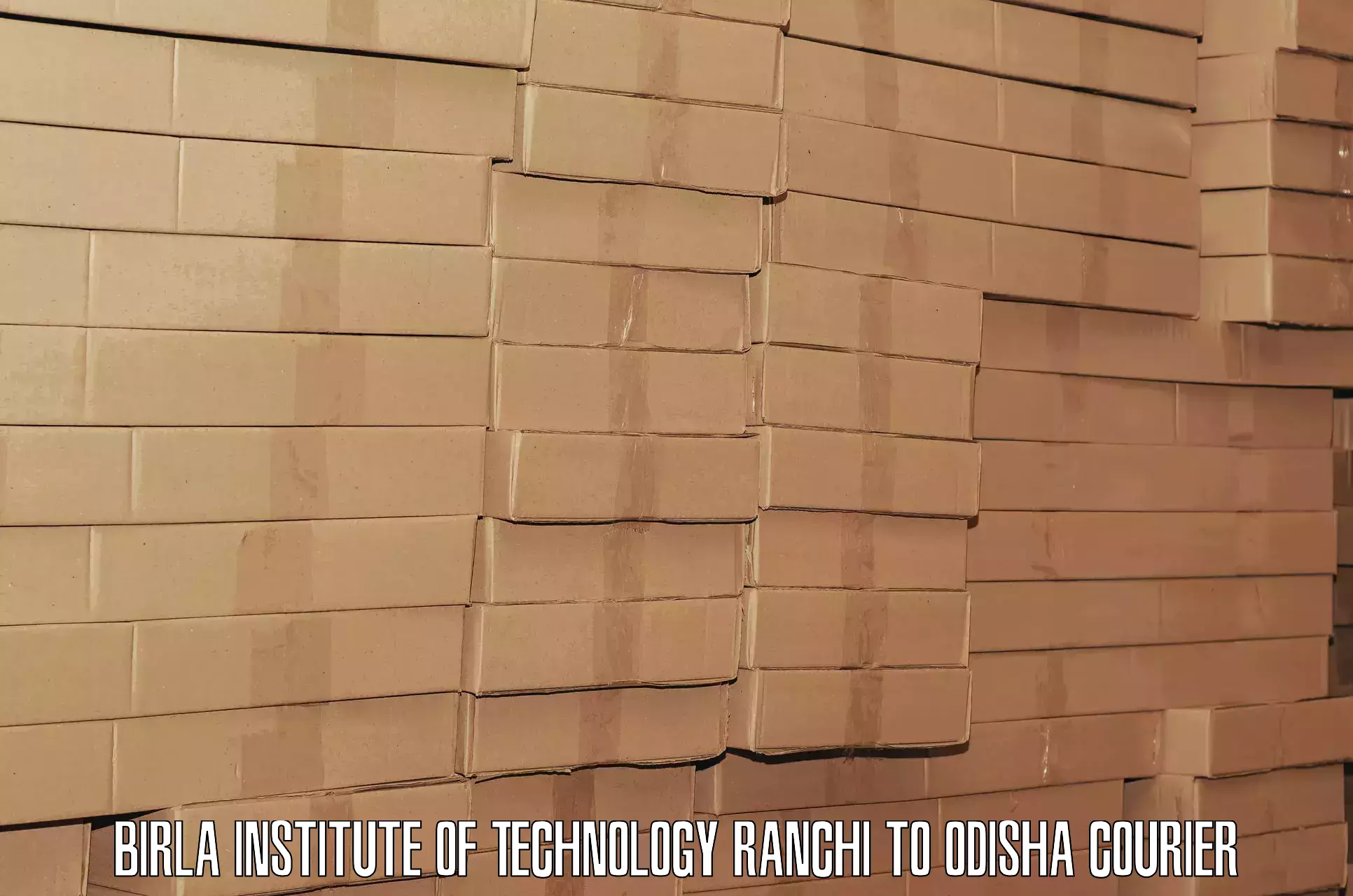 Baggage transport scheduler Birla Institute of Technology Ranchi to Gopalapur Ganjam