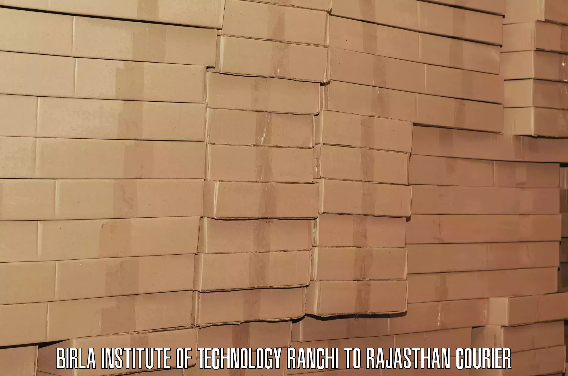 Baggage courier insights Birla Institute of Technology Ranchi to Kushalgarh