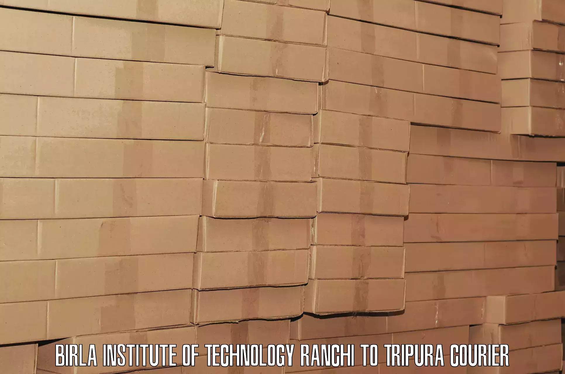 Outsize baggage transport in Birla Institute of Technology Ranchi to Agartala