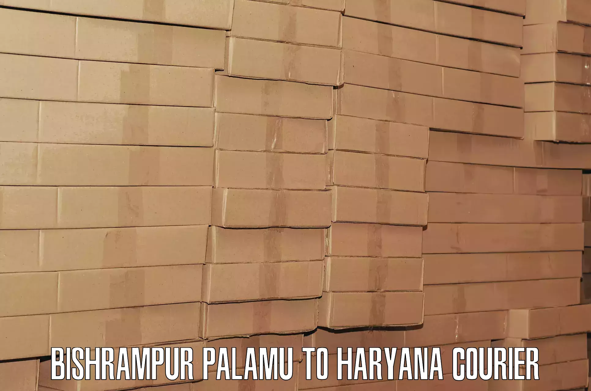 Baggage courier FAQs Bishrampur Palamu to Yamuna Nagar