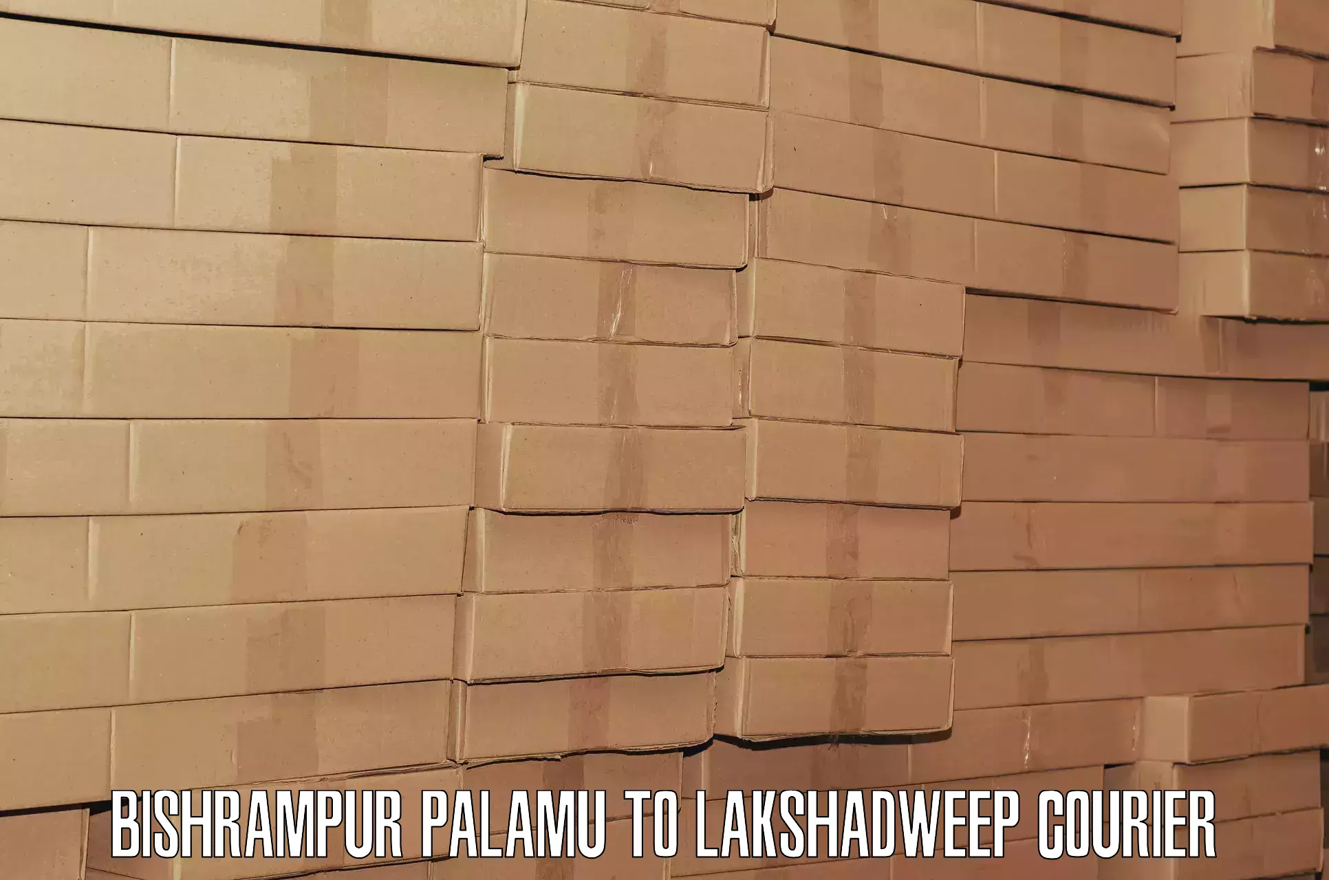 Luggage transport deals Bishrampur Palamu to Lakshadweep