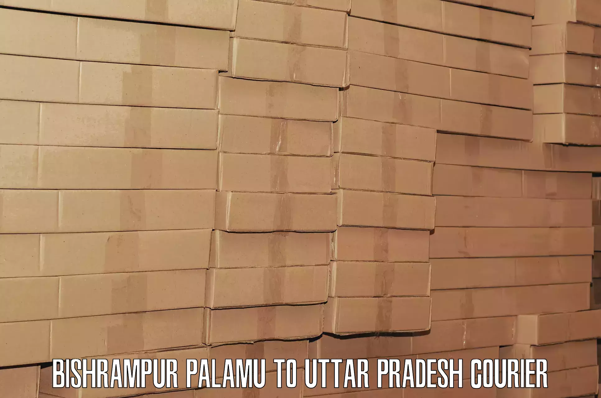 Online luggage shipping booking Bishrampur Palamu to Uttar Pradesh