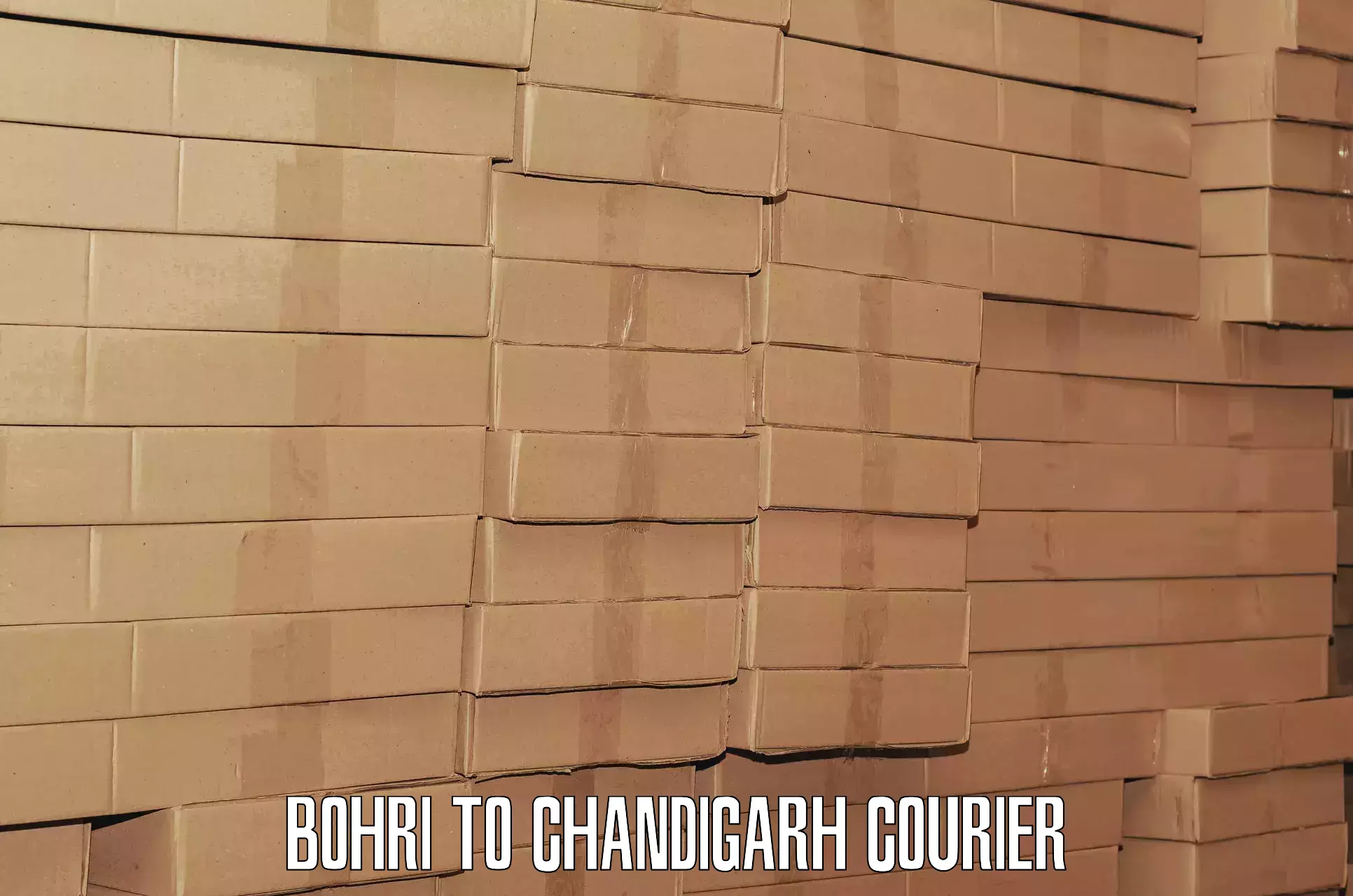 Personal baggage courier Bohri to Chandigarh