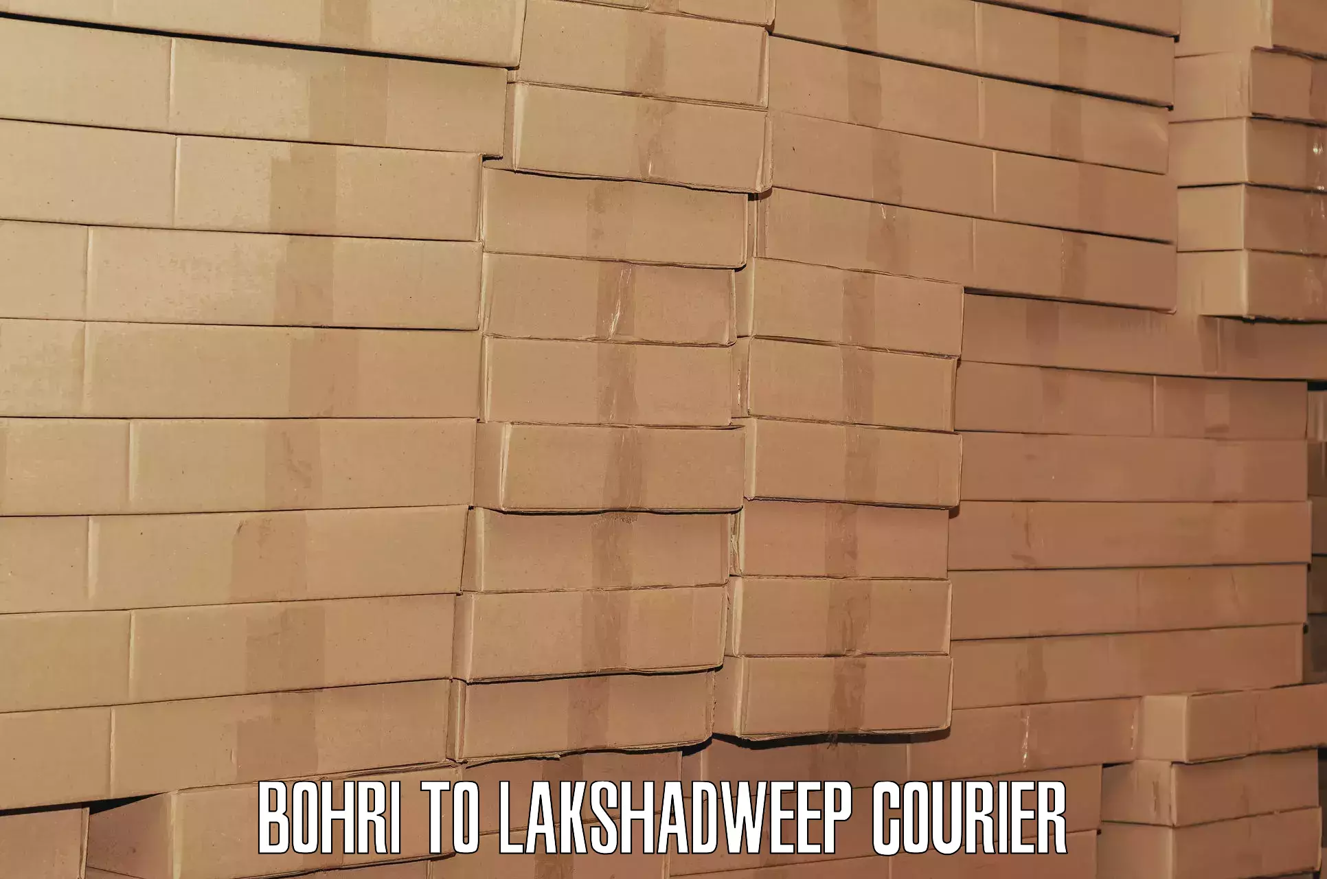 Versatile luggage courier Bohri to Lakshadweep