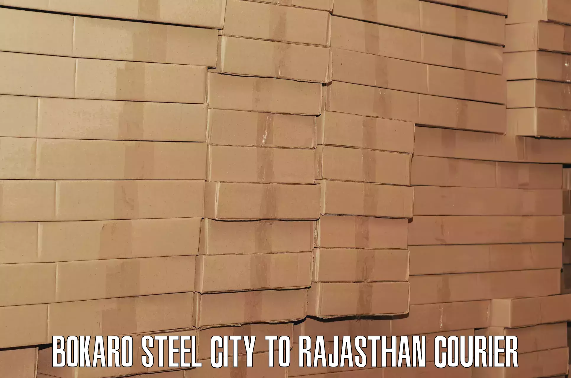 Versatile luggage courier Bokaro Steel City to Rajasthan