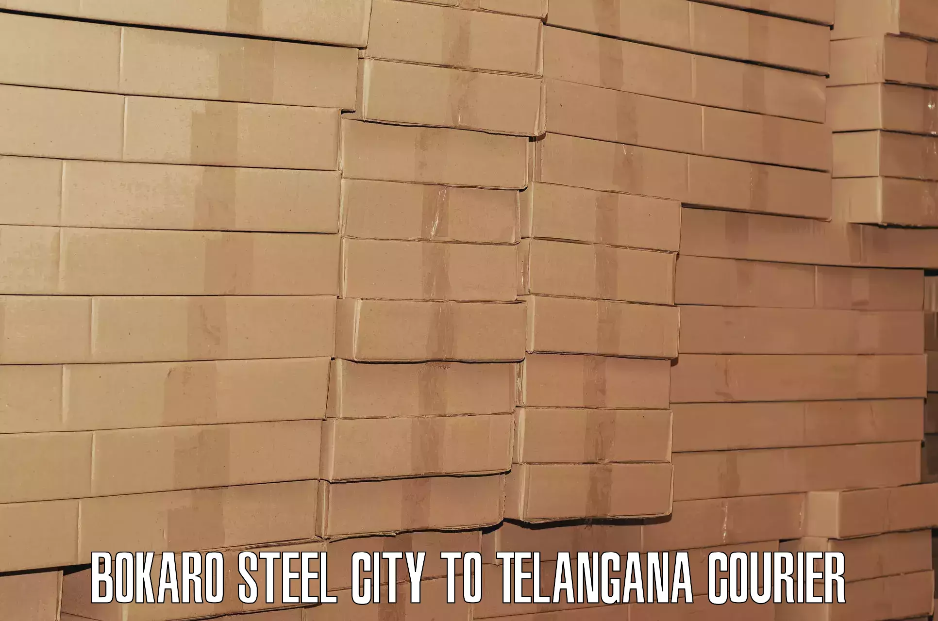 Luggage courier services Bokaro Steel City to Telangana