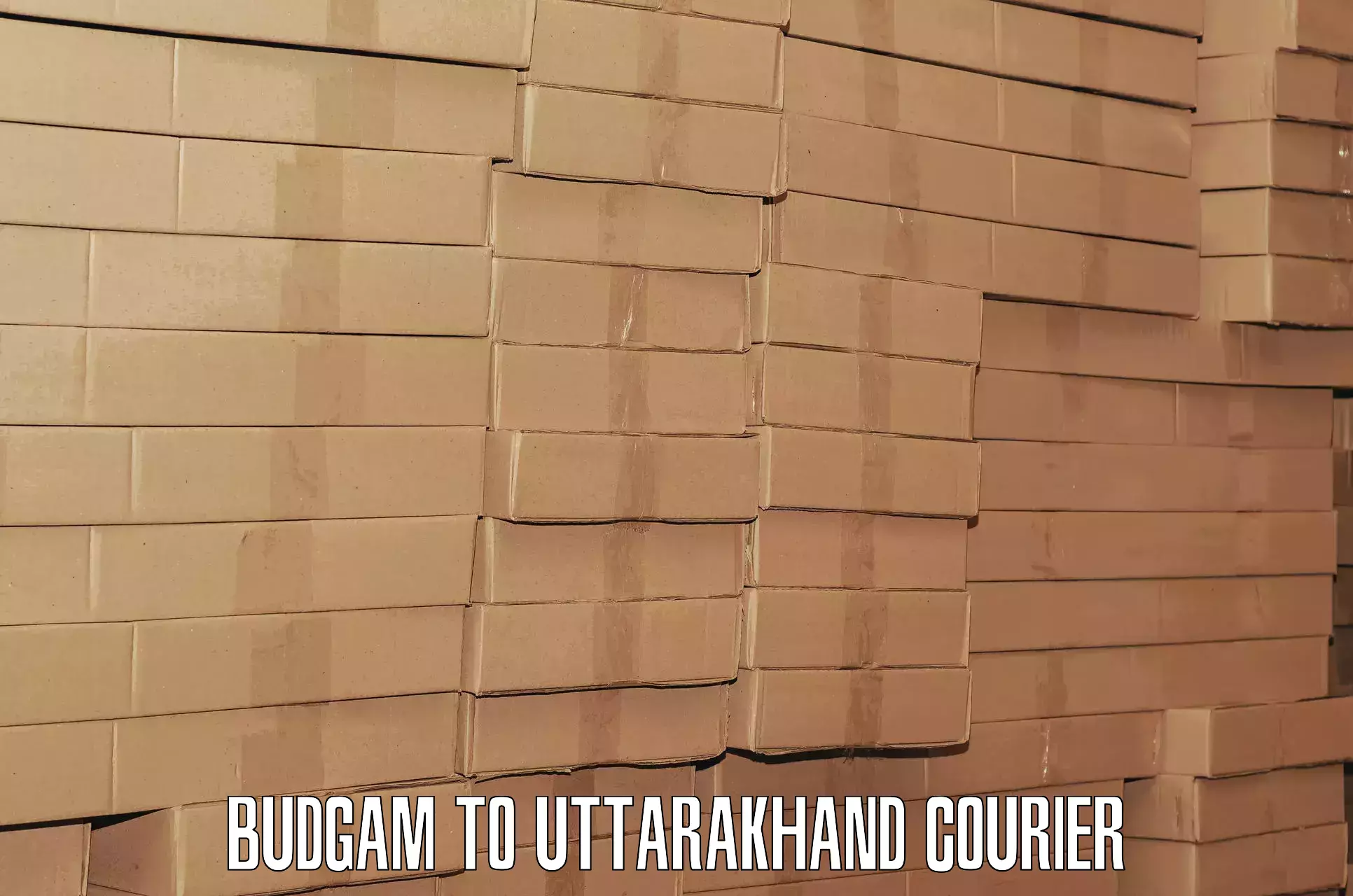 Nationwide luggage transport Budgam to Uttarakhand