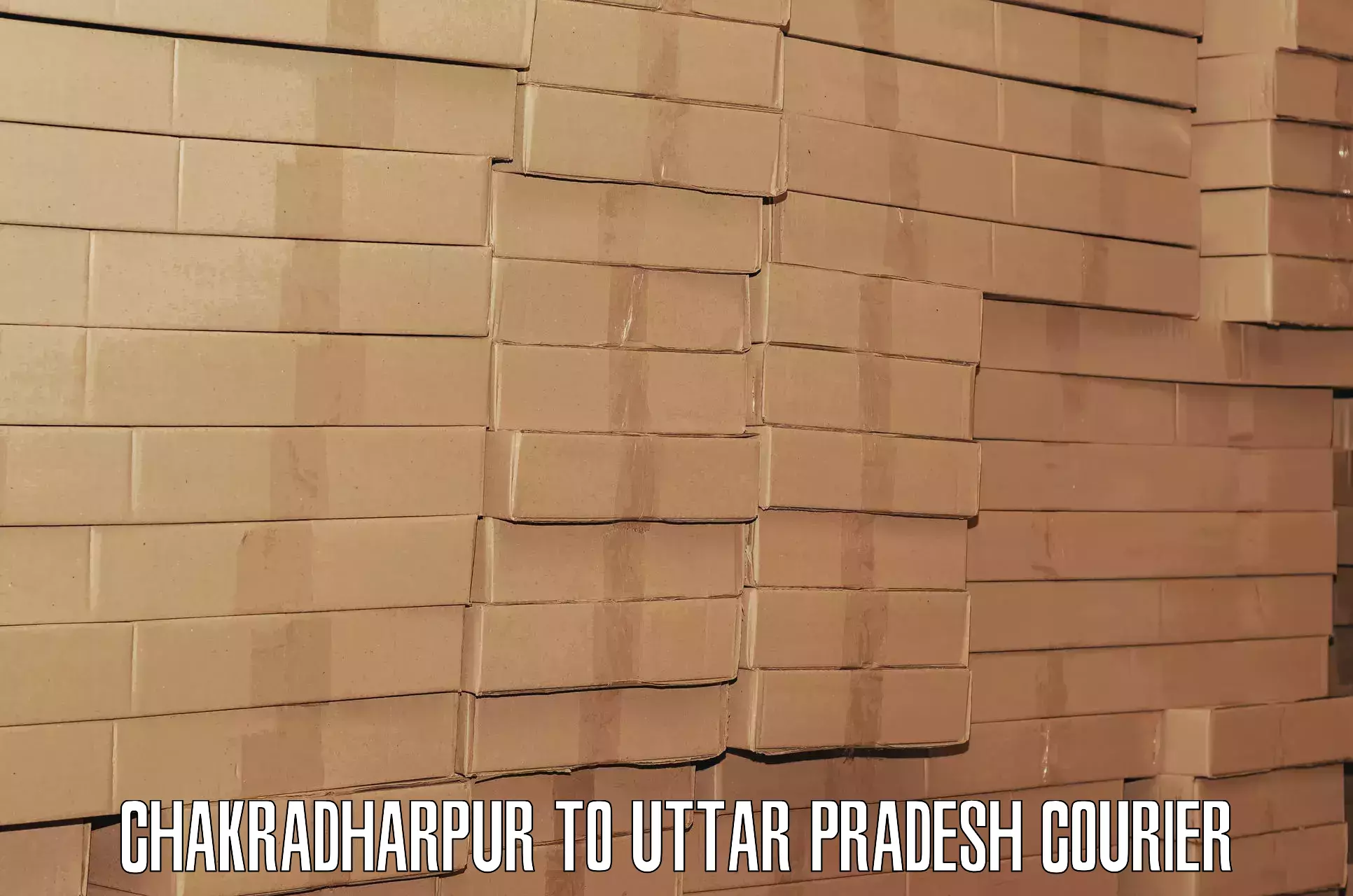 Nationwide luggage transport Chakradharpur to Uttar Pradesh