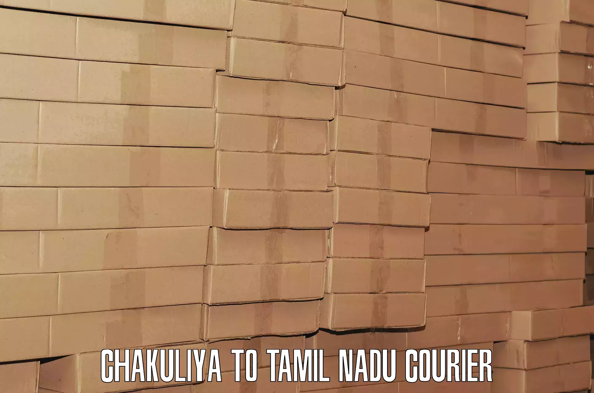 Reliable luggage courier in Chakuliya to Korattur