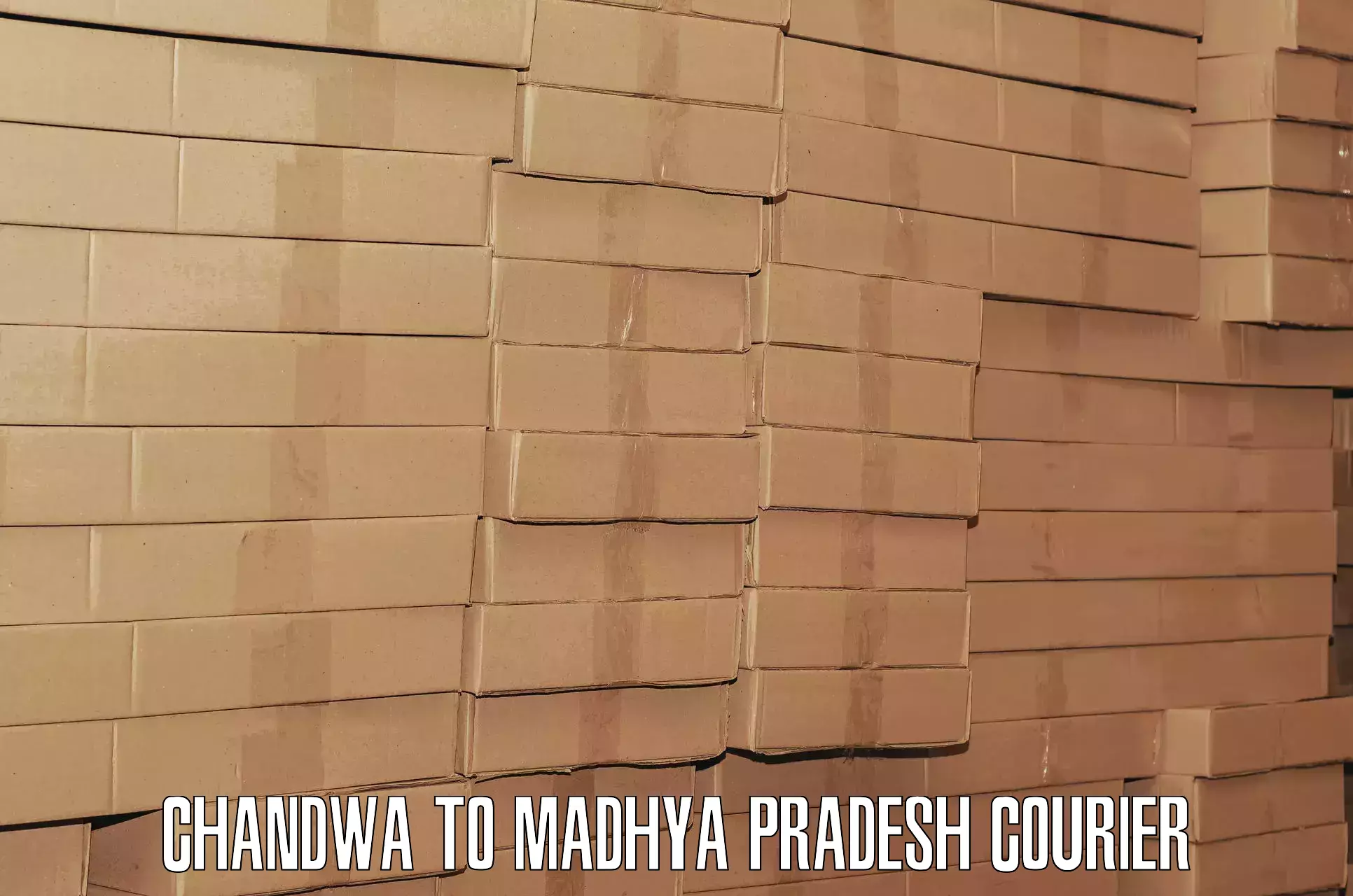 Budget-friendly baggage courier Chandwa to Madwas