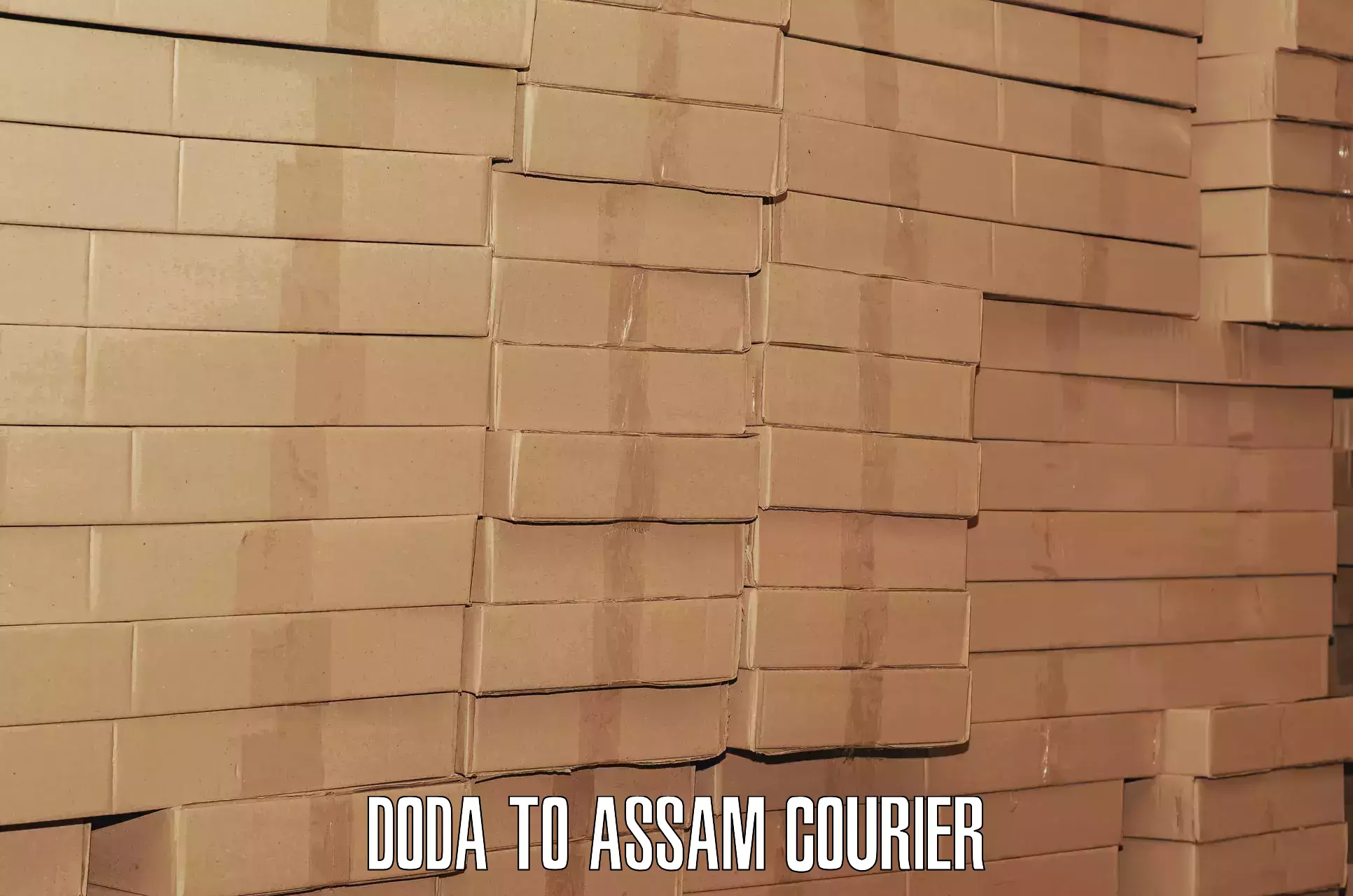 Scheduled baggage courier in Doda to Sarupathar