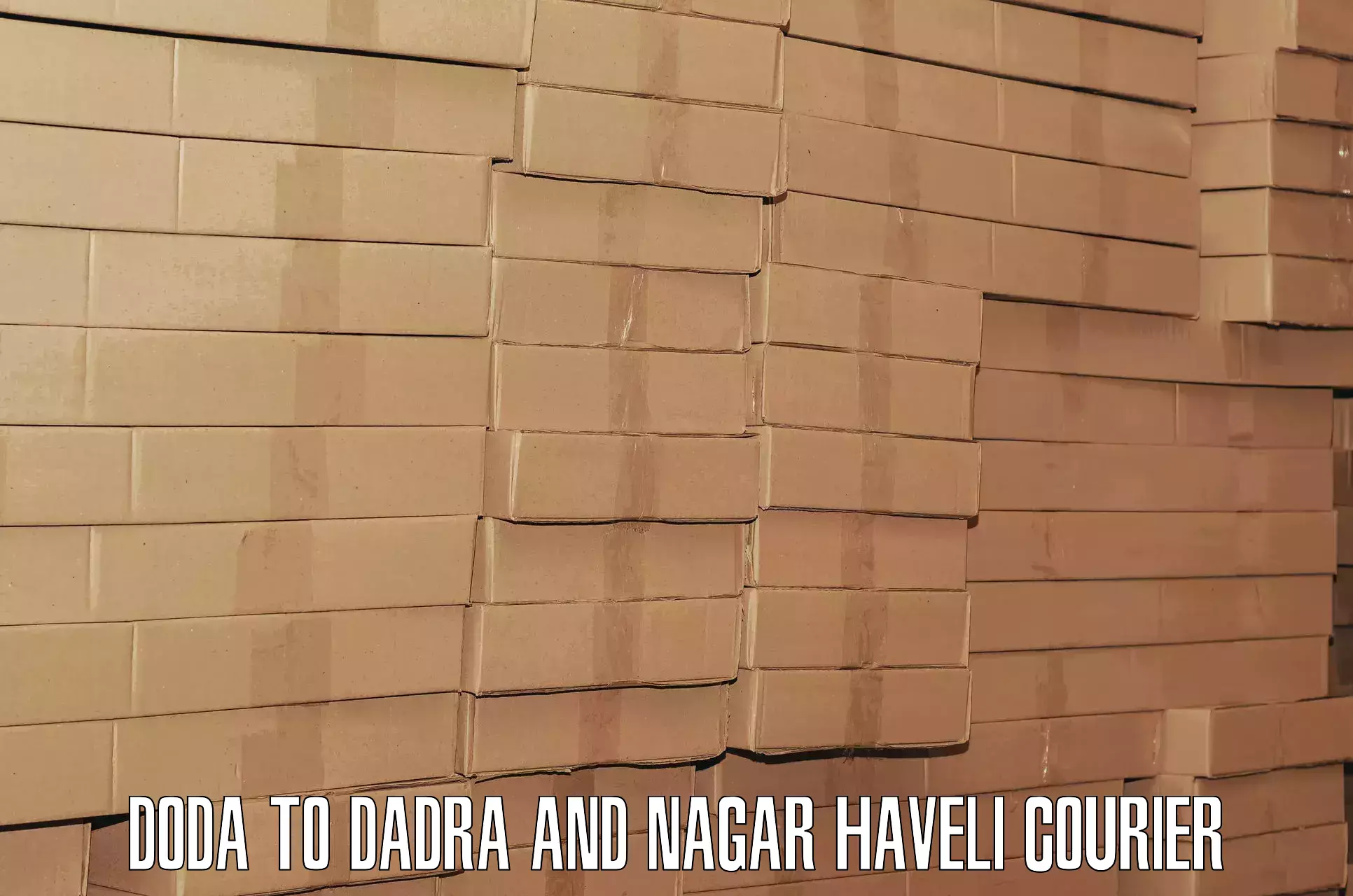 Luggage shipment logistics Doda to Dadra and Nagar Haveli