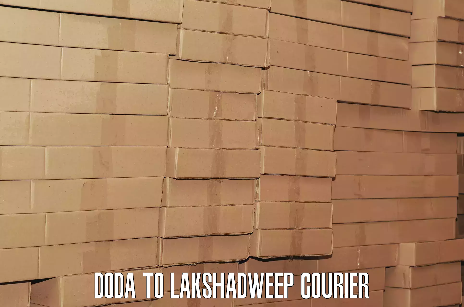 Baggage shipping experts Doda to Lakshadweep