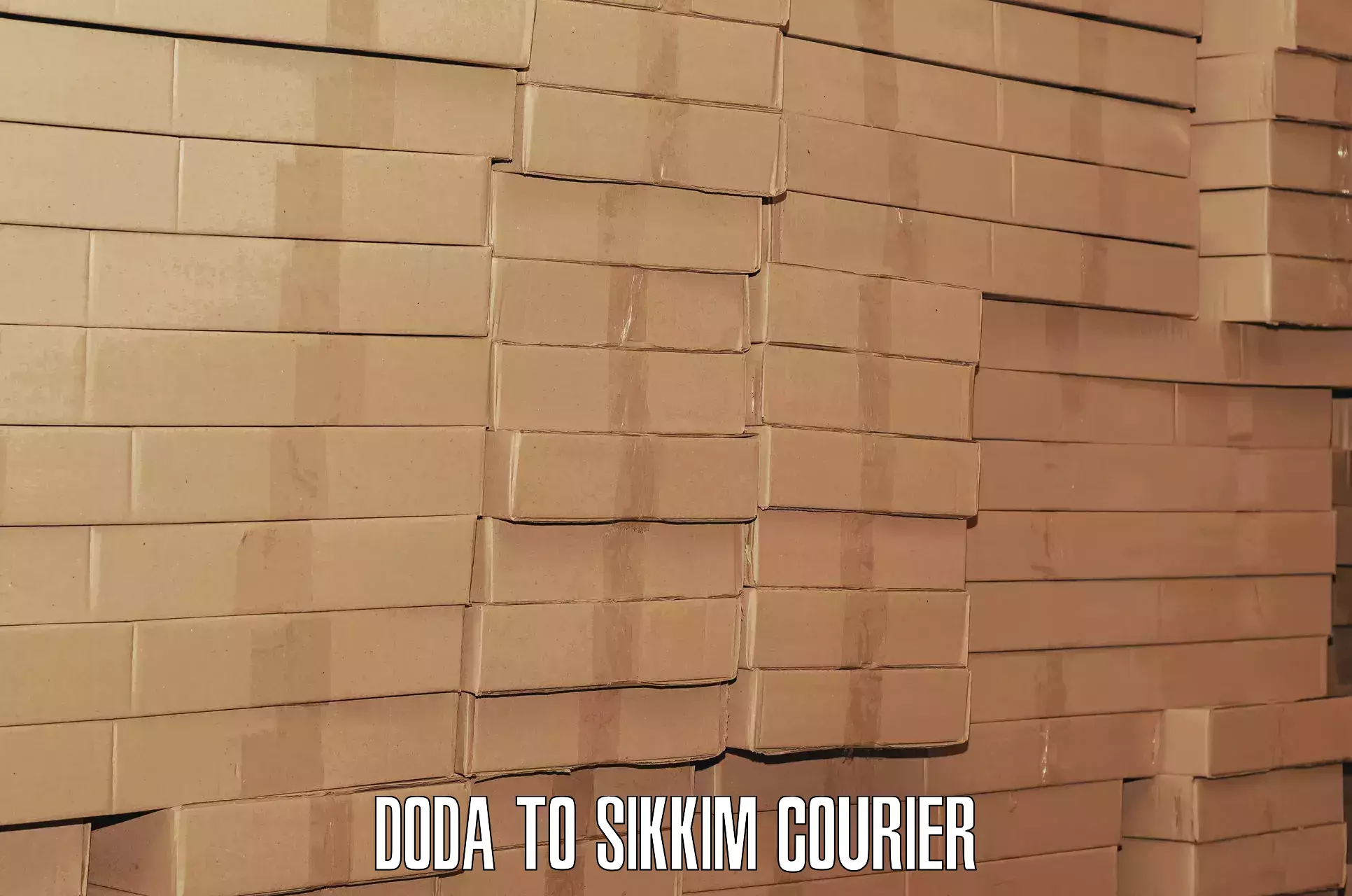 Luggage shipping guide Doda to North Sikkim