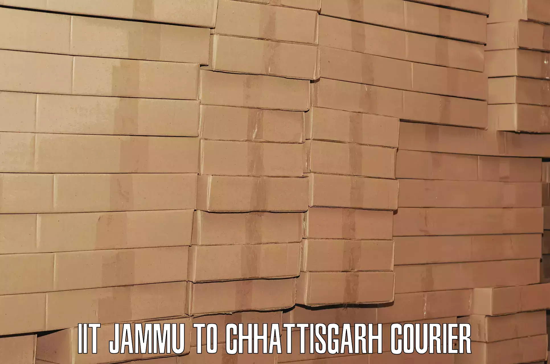 Luggage transport pricing IIT Jammu to Chhattisgarh