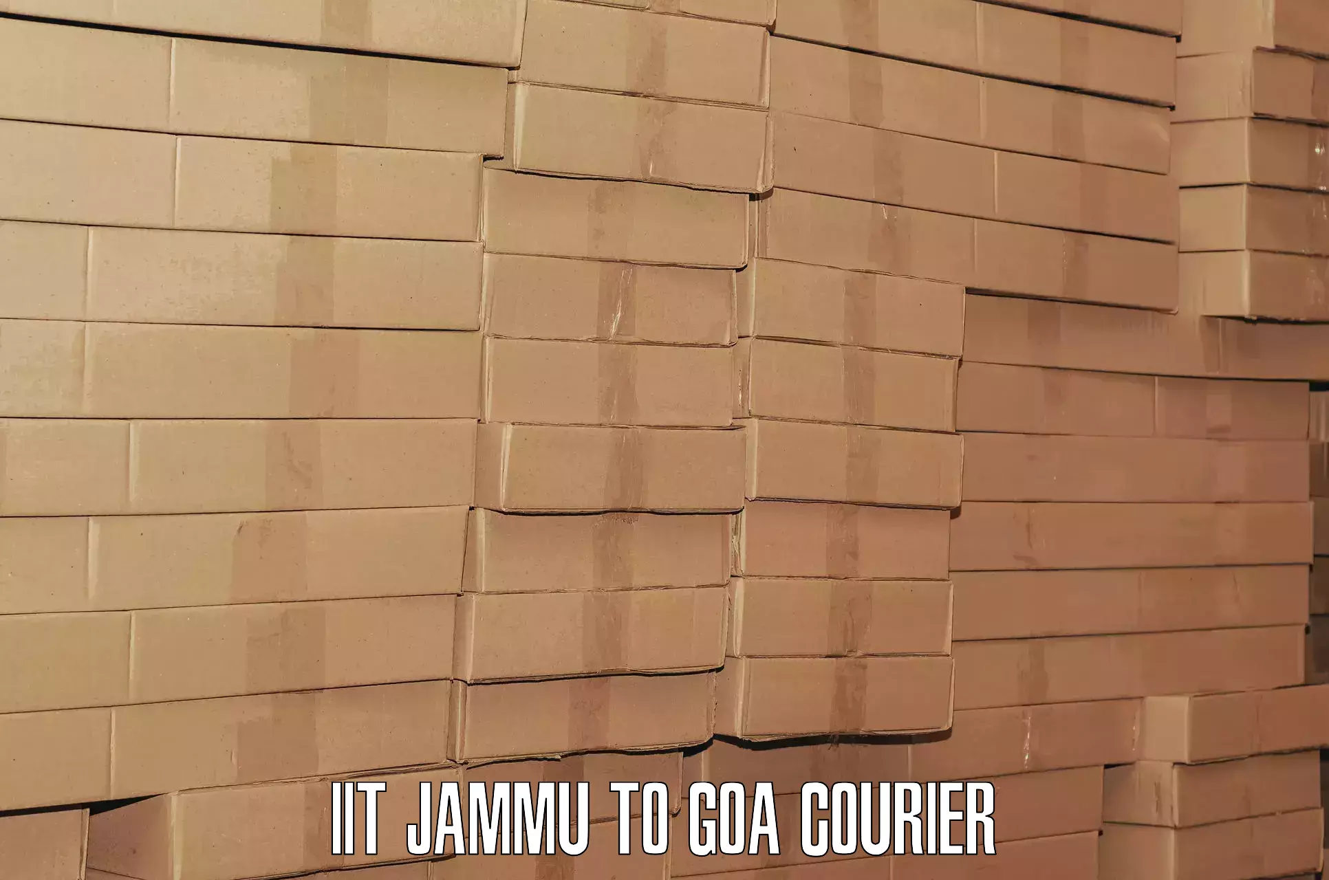 Luggage courier network IIT Jammu to Goa
