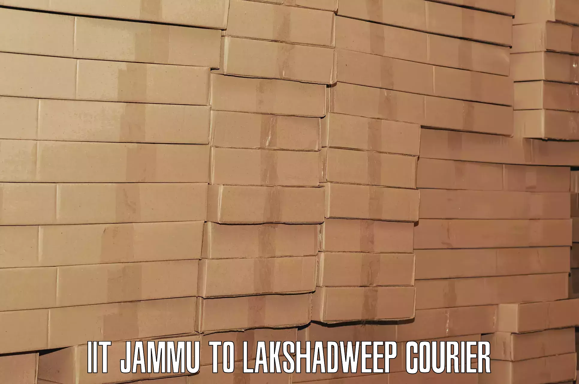 Luggage delivery estimate IIT Jammu to Lakshadweep