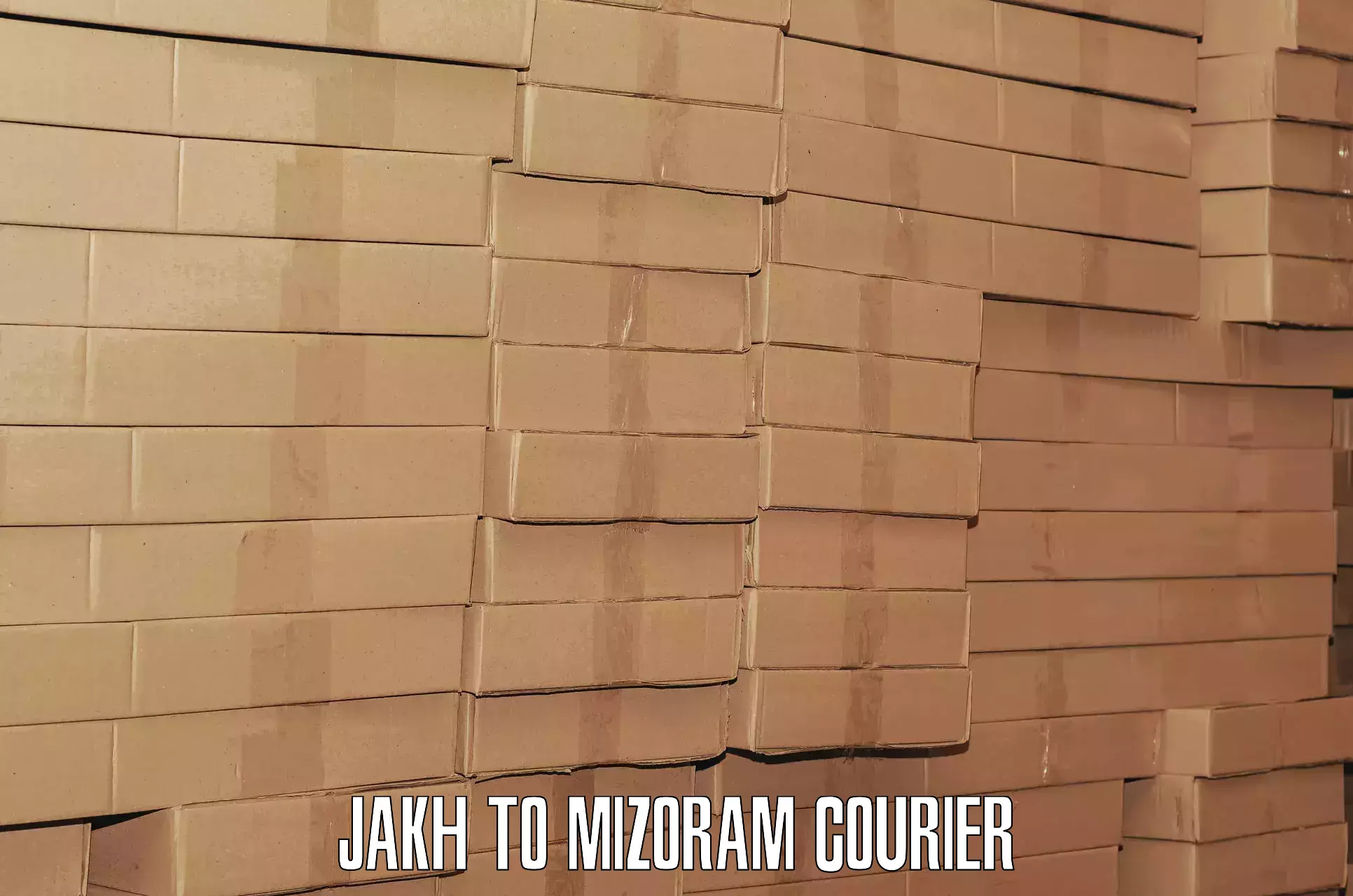 Streamlined baggage courier Jakh to Mizoram