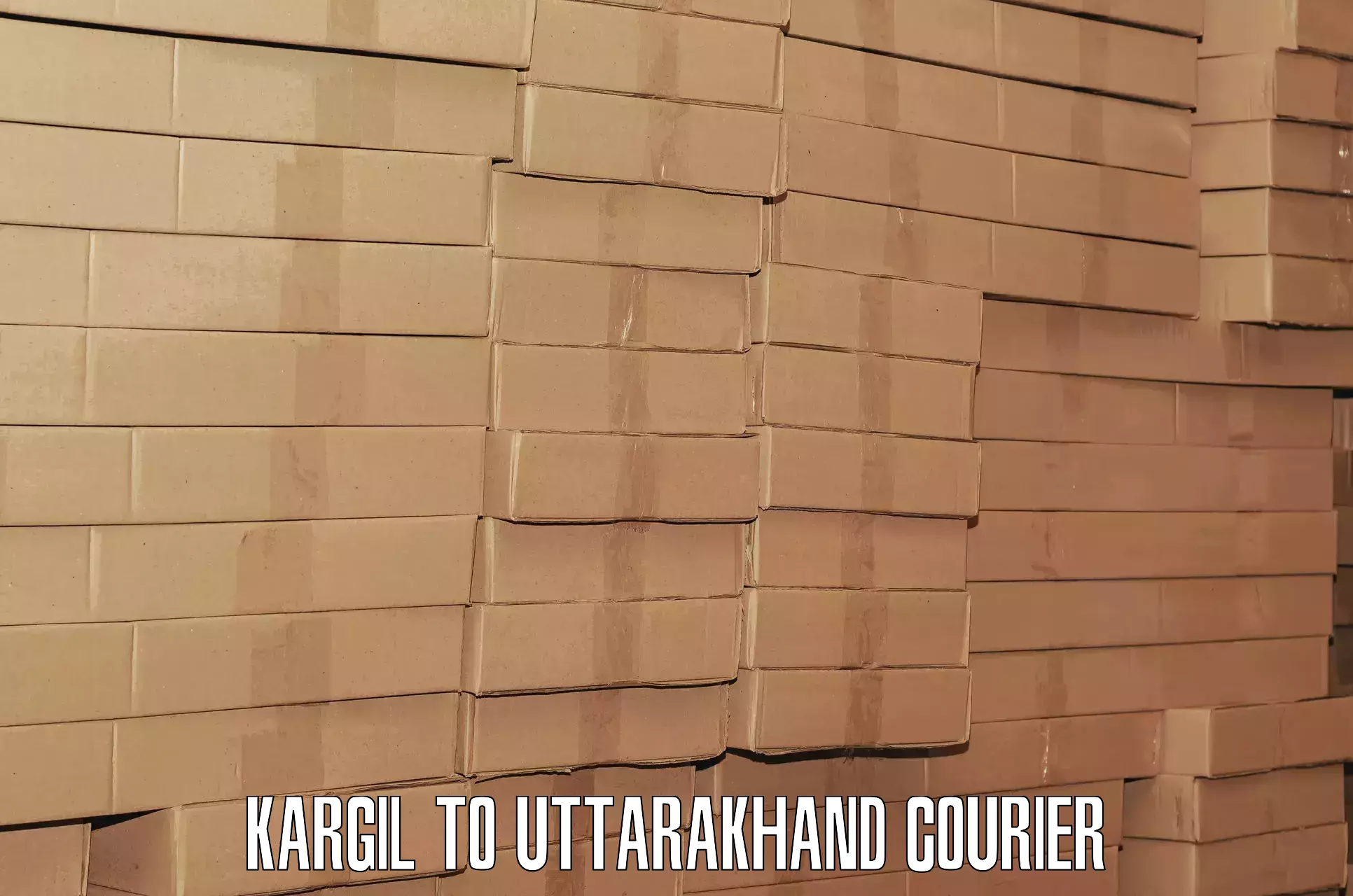 Luggage shipment strategy Kargil to Rishikesh