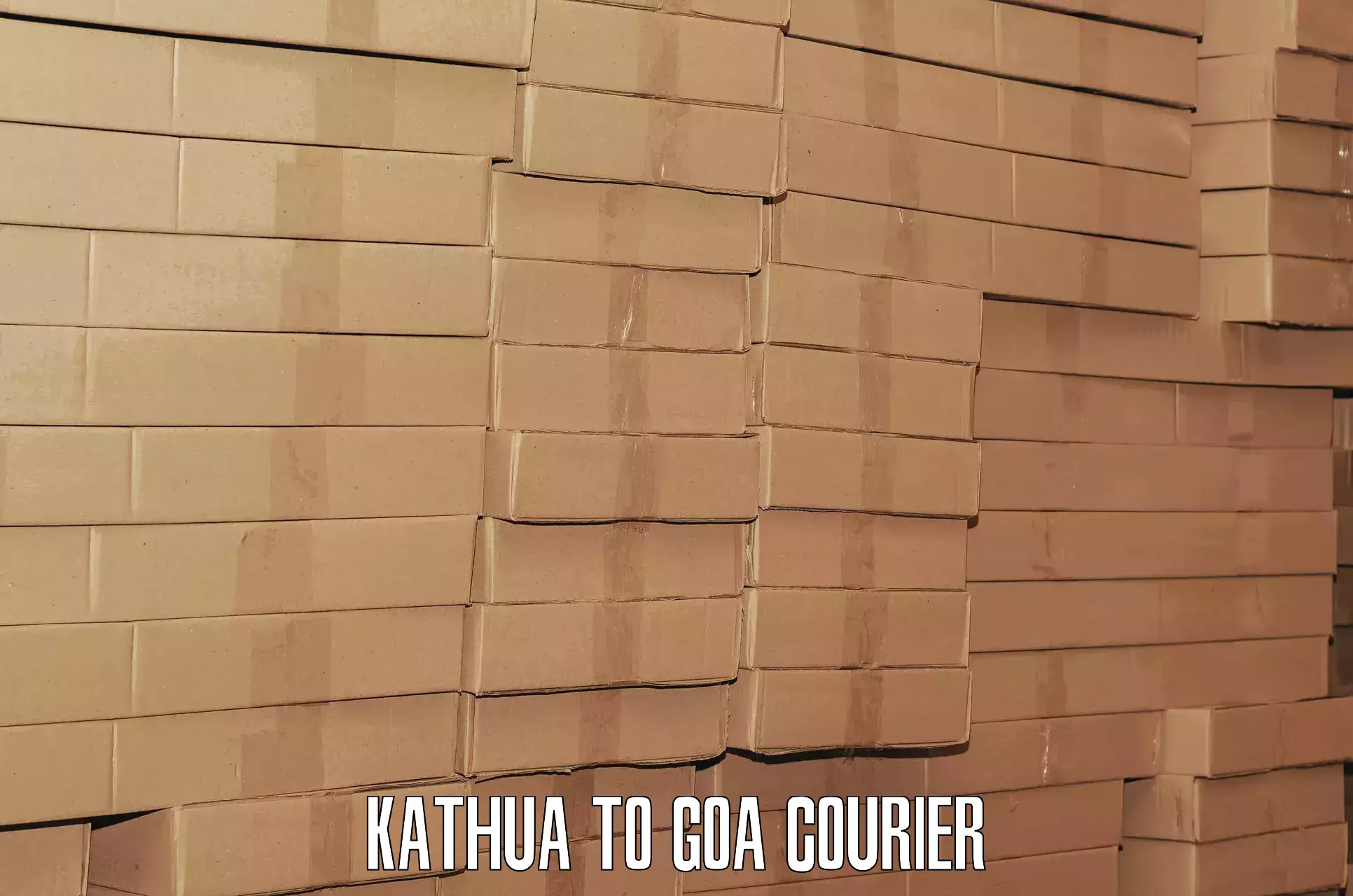Baggage shipping experts Kathua to Goa