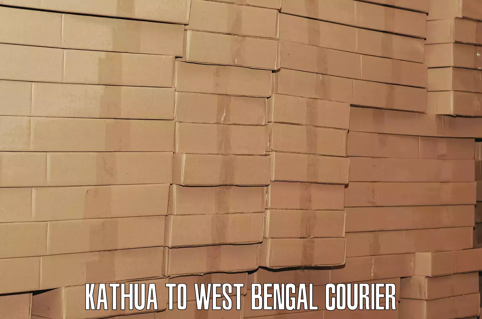 Baggage courier pricing Kathua to Bhadreswar