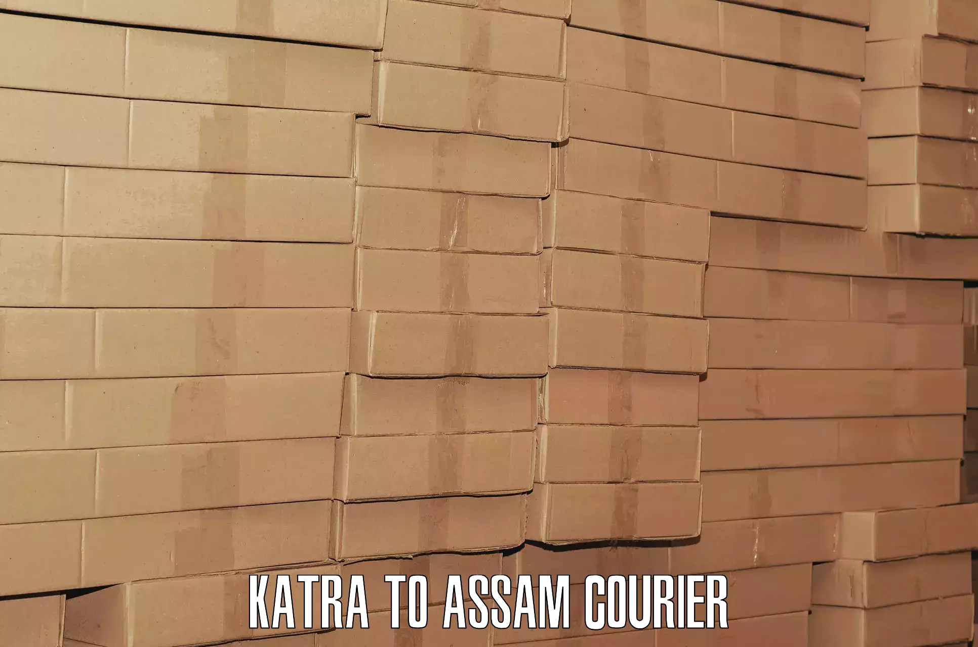 Baggage delivery estimate Katra to Nazira