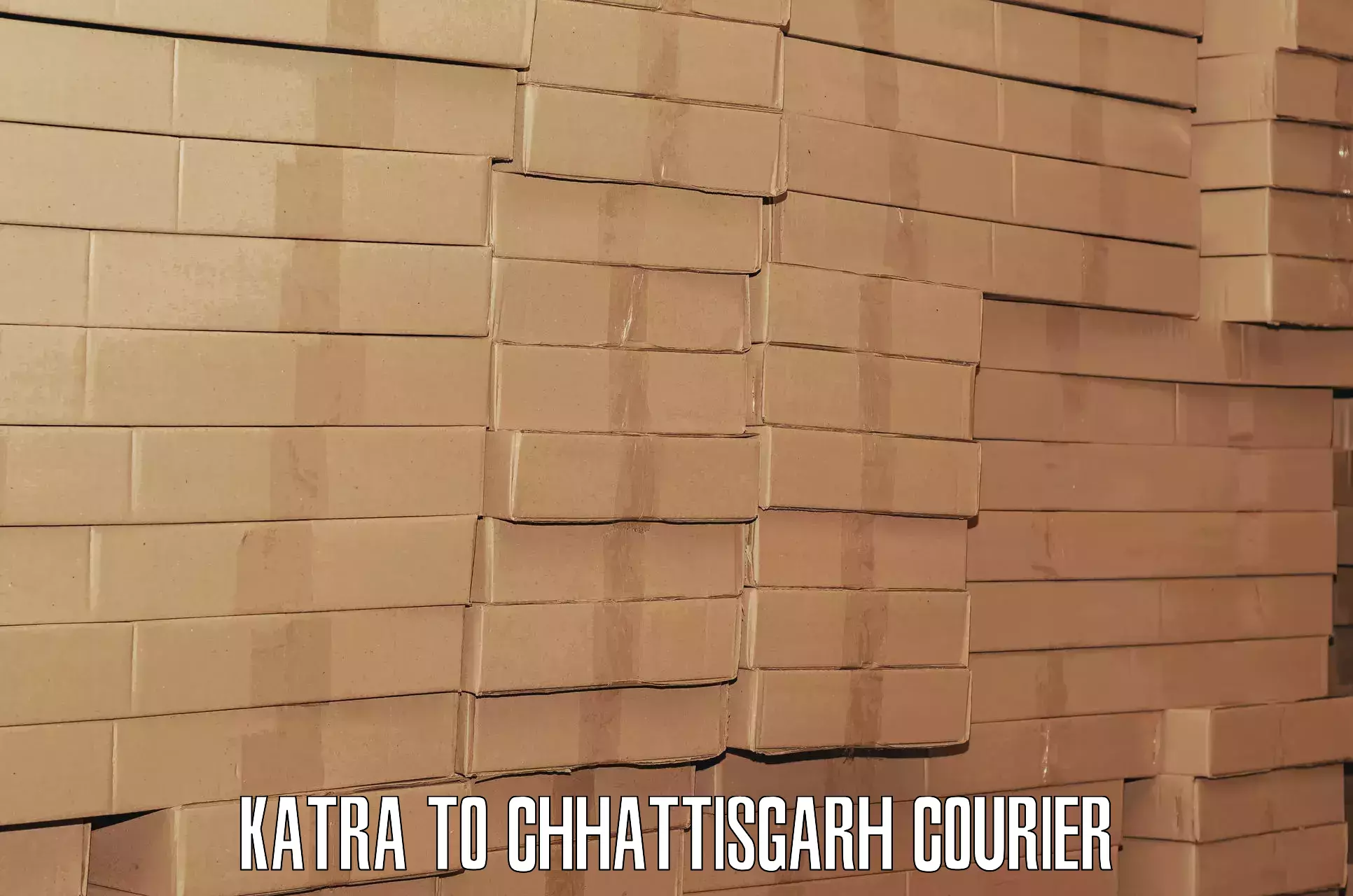 Baggage transport innovation Katra to Chhattisgarh