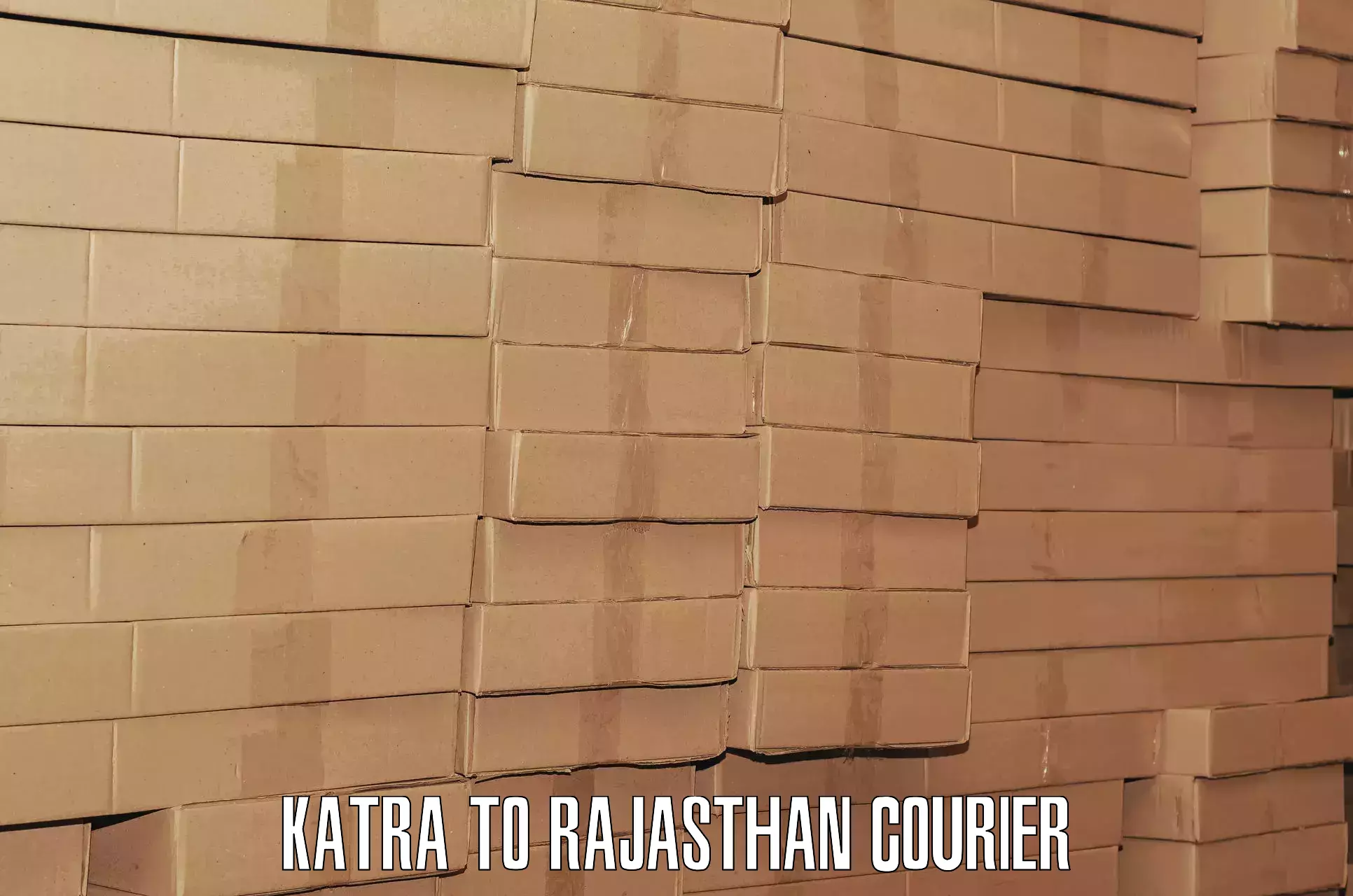 Short distance baggage courier Katra to Mathania