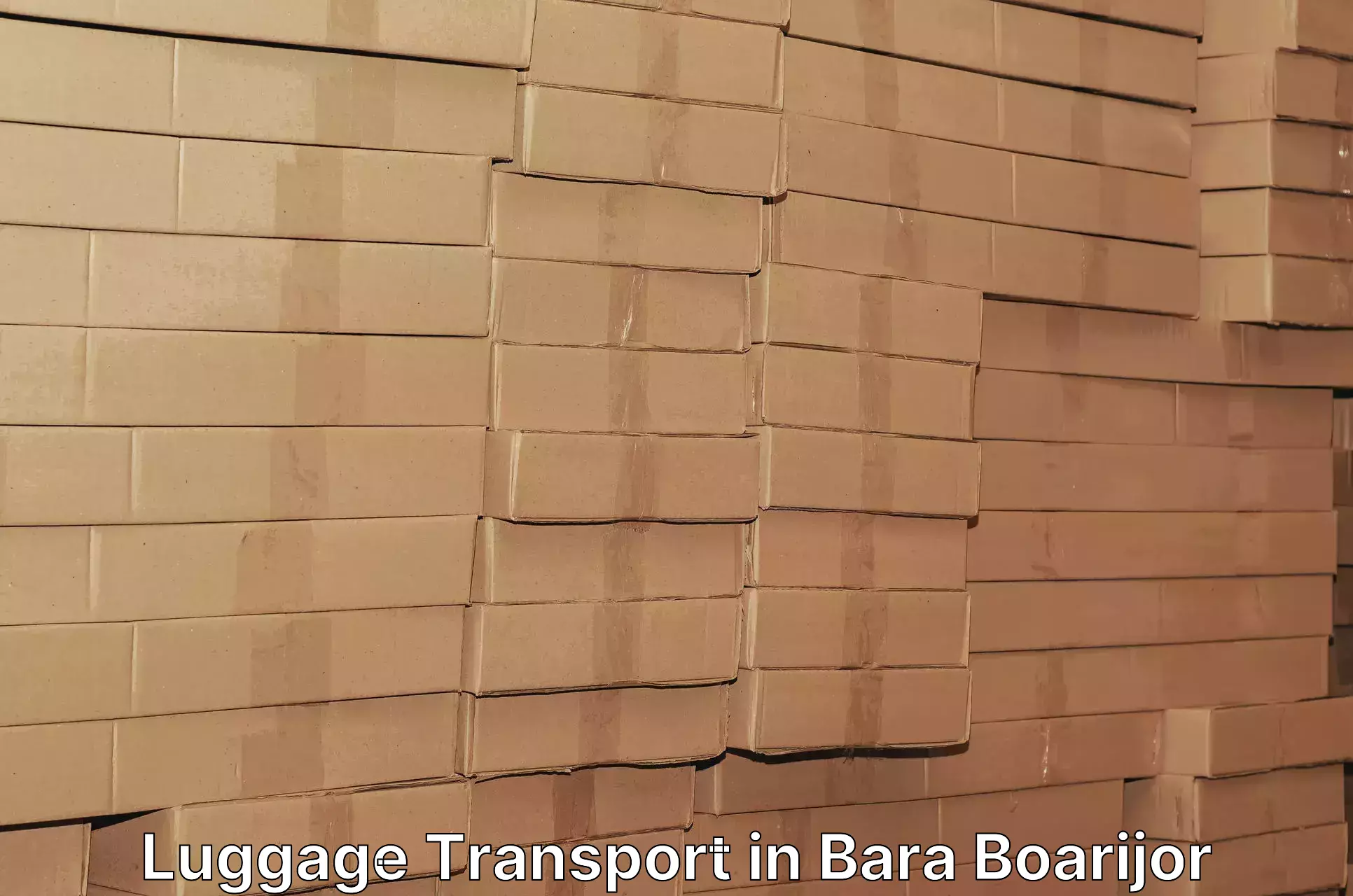 Efficient luggage delivery in Bara Boarijor